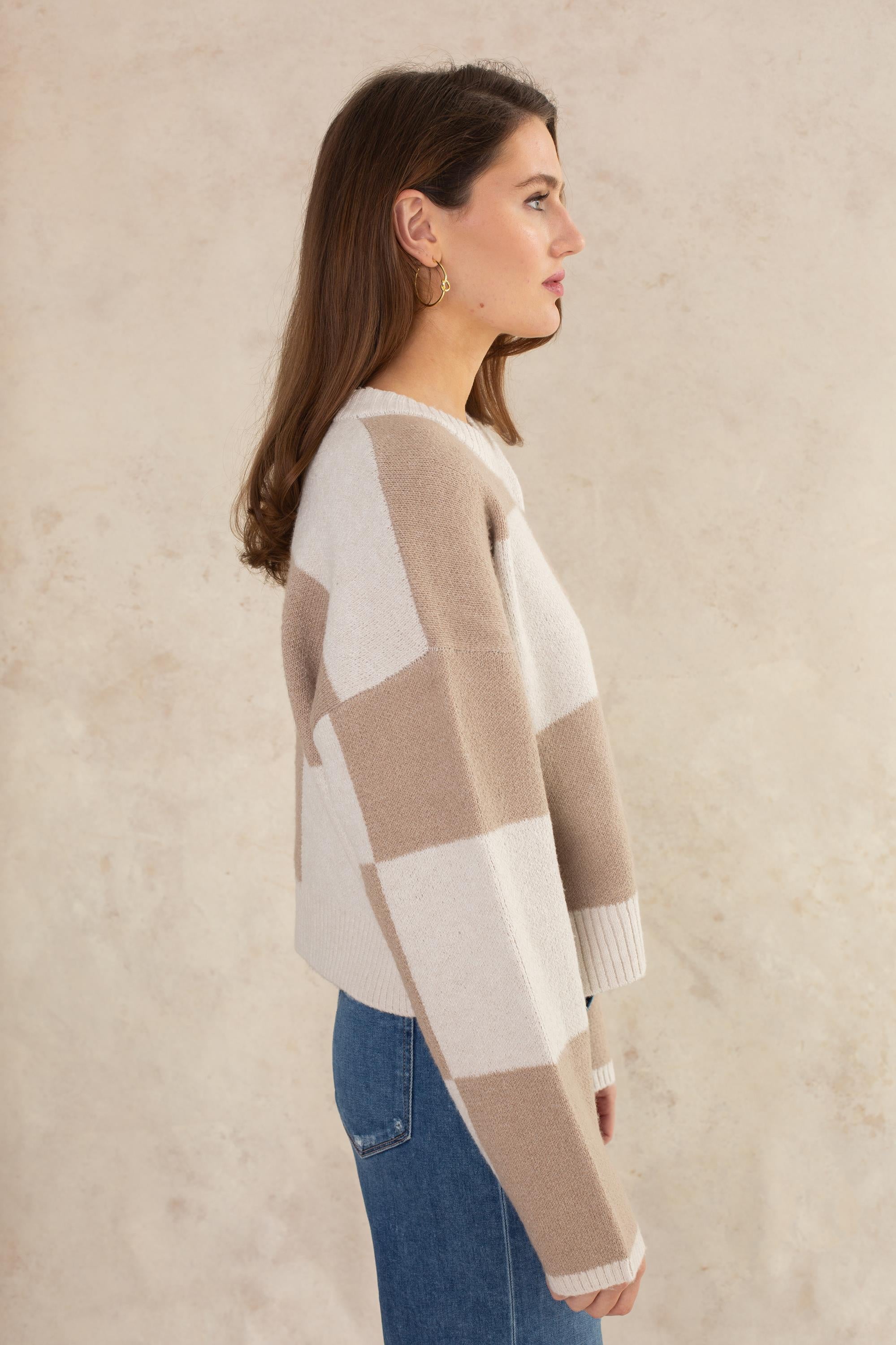 Color Block Sweater