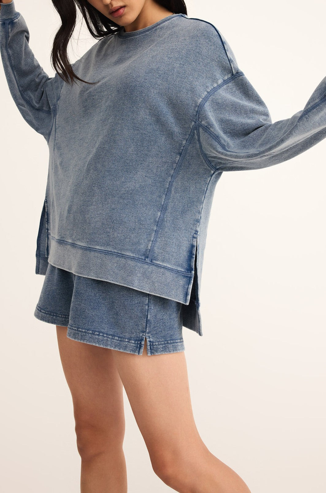 Knit Denim Modern Weekender