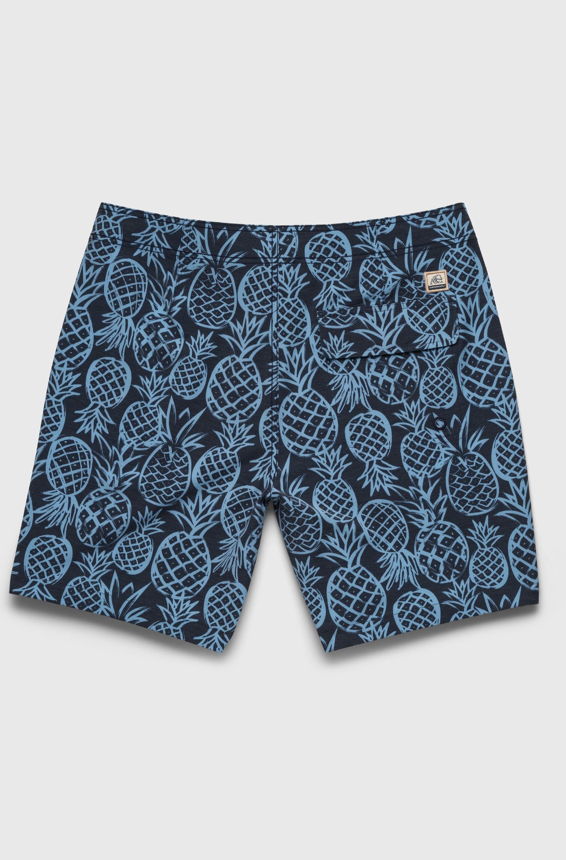 Duke Pineapple Printed Boardshort