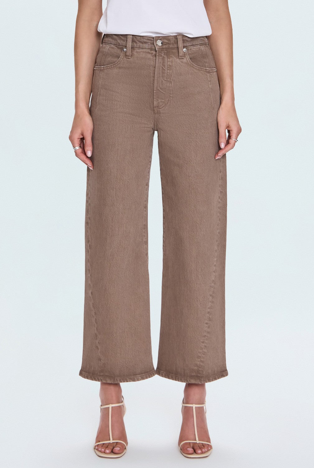 Kyra High Rise Bowed Wide Leg