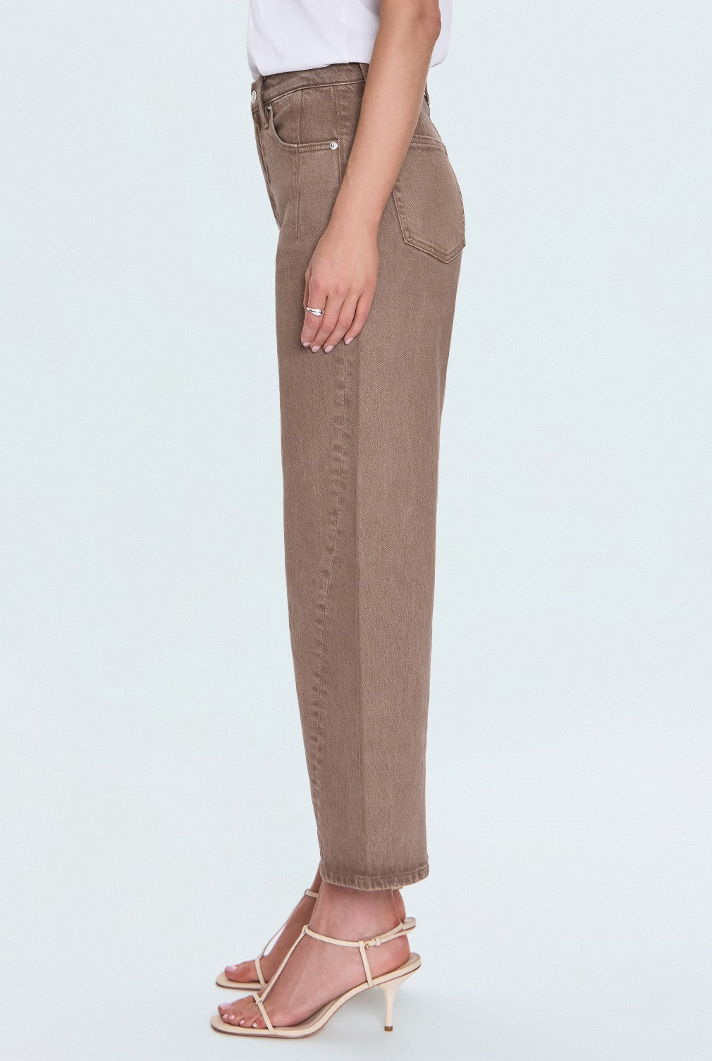 Kyra High Rise Bowed Wide Leg