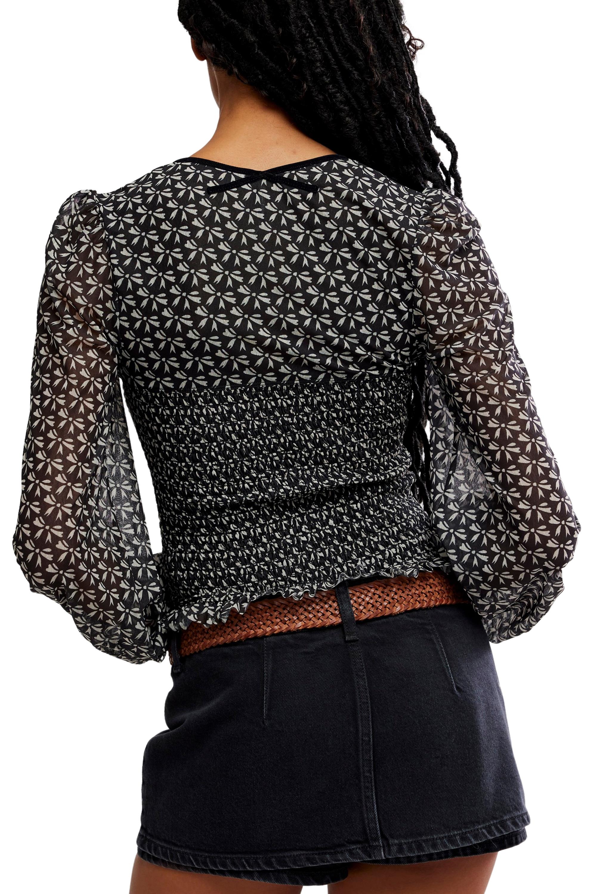 Dottie Knit Top - Printed