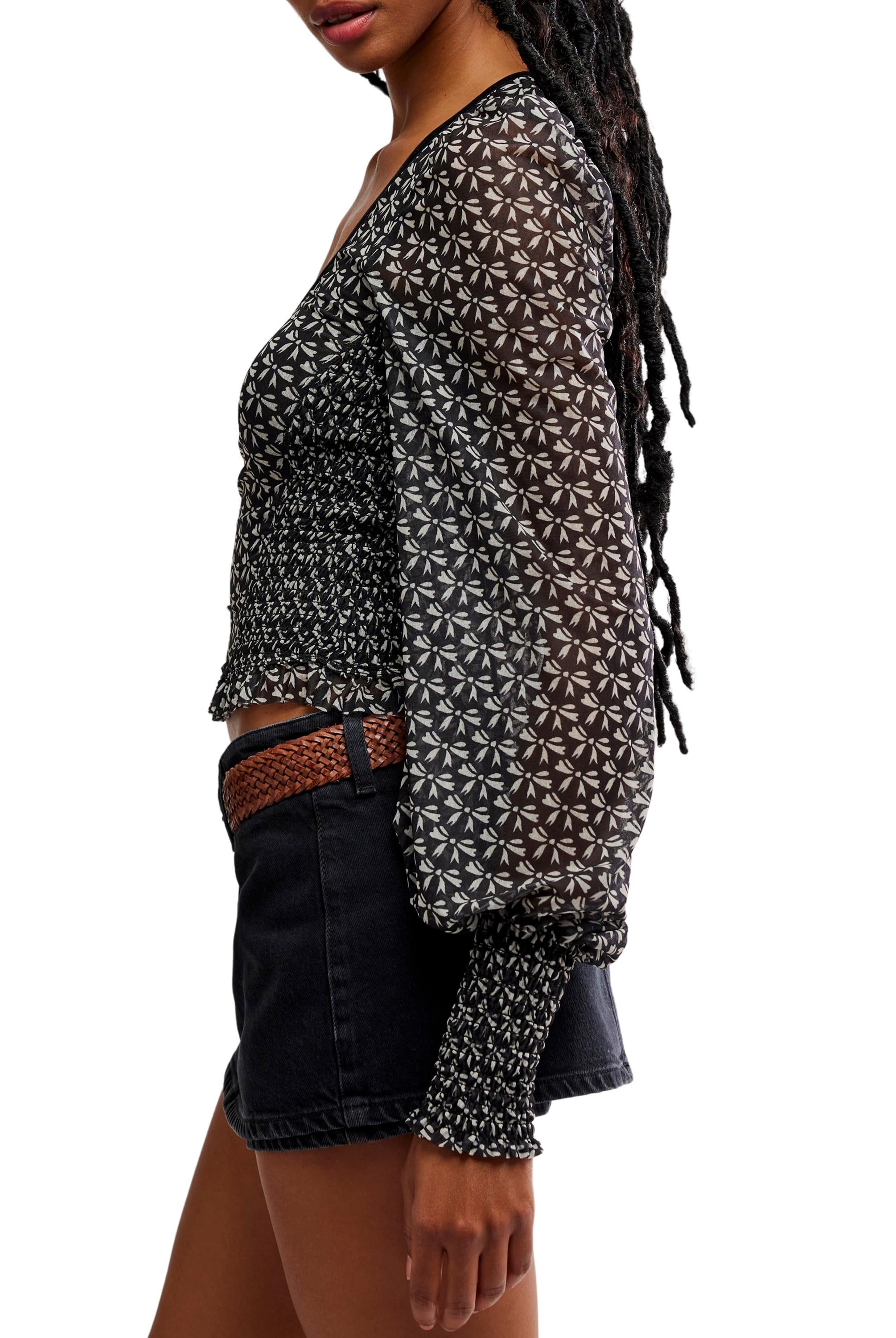 Dottie Knit Top - Printed