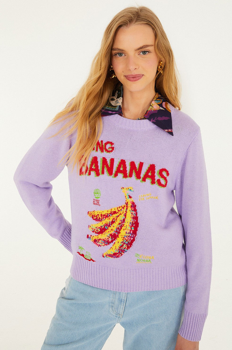 Going Bananas Knit Sweater
