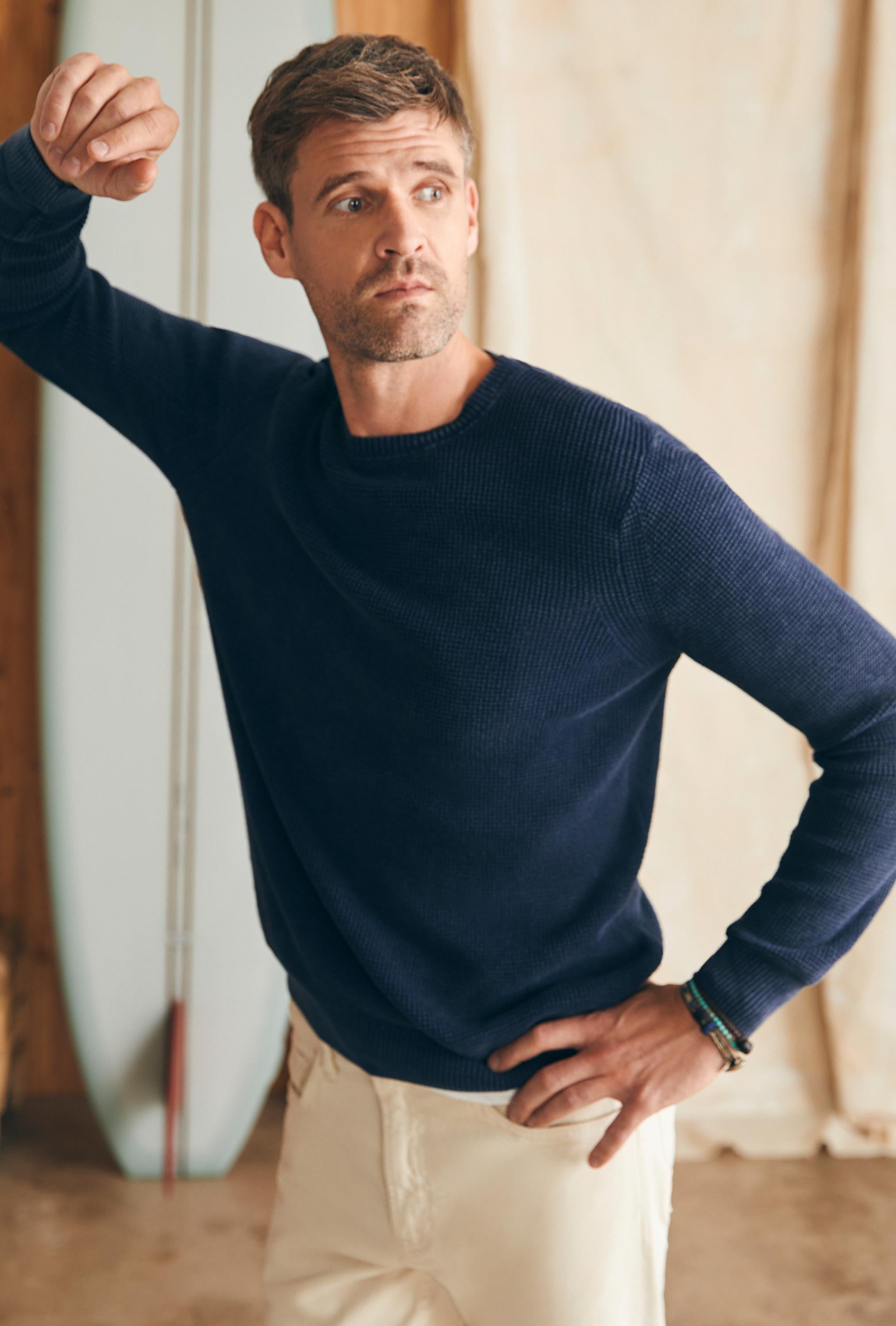 Sunwashed Crewneck Sweater