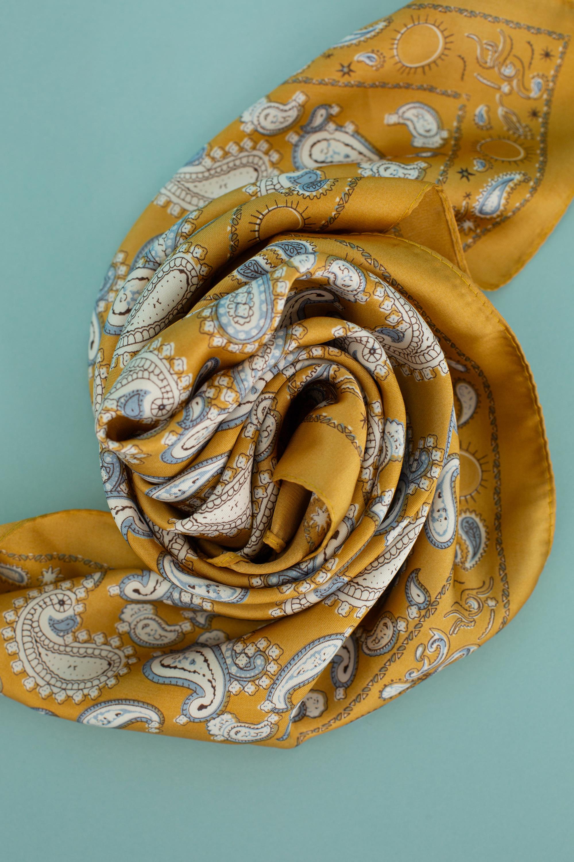 Printed Bandana Scarf