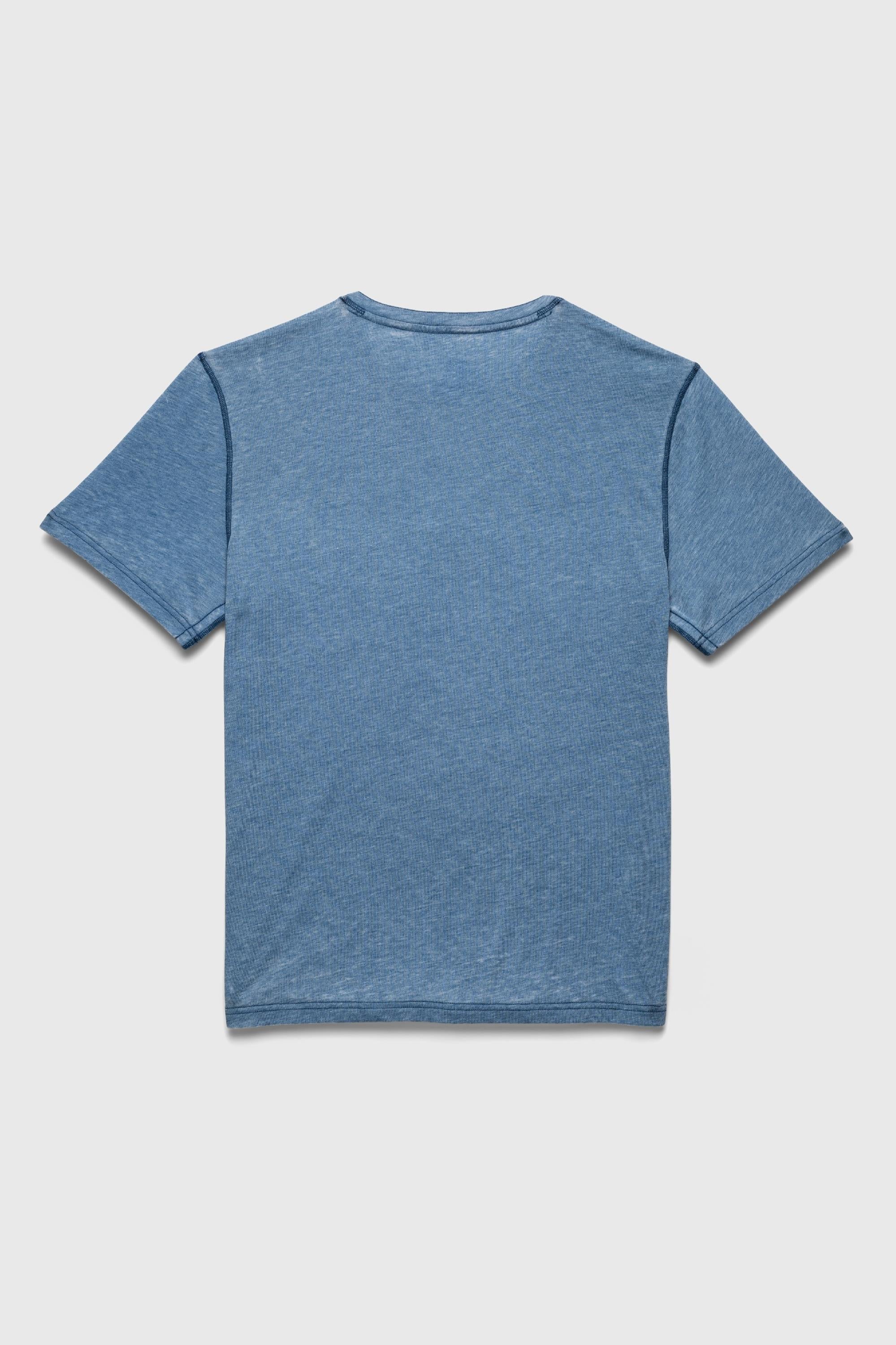 Sean Short Sleeve Burnout Henley