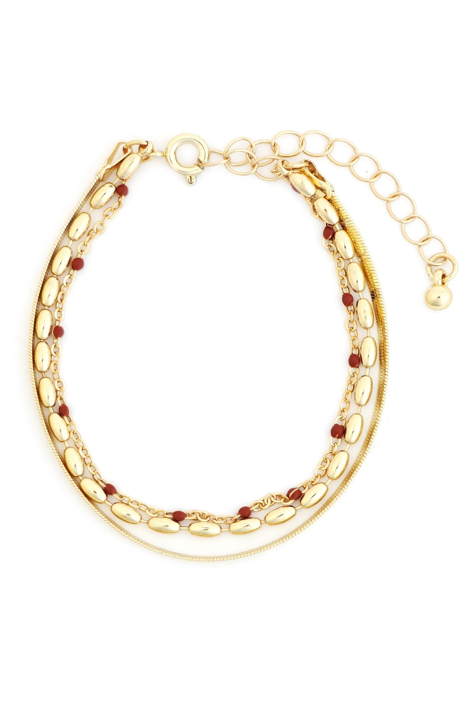 3 Layer Bwn Bracelet