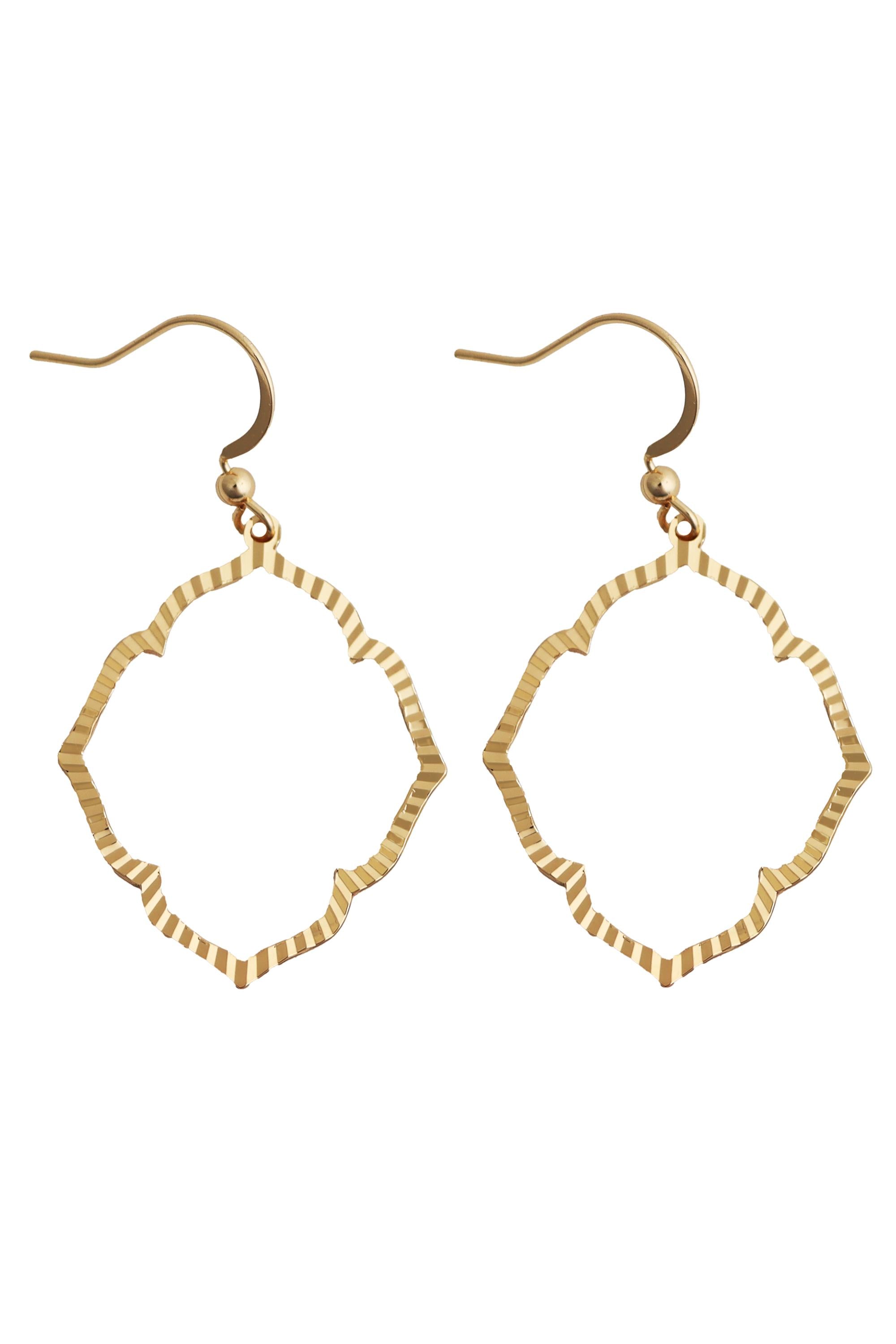 2.1 In Ear Hook Texture- Gold