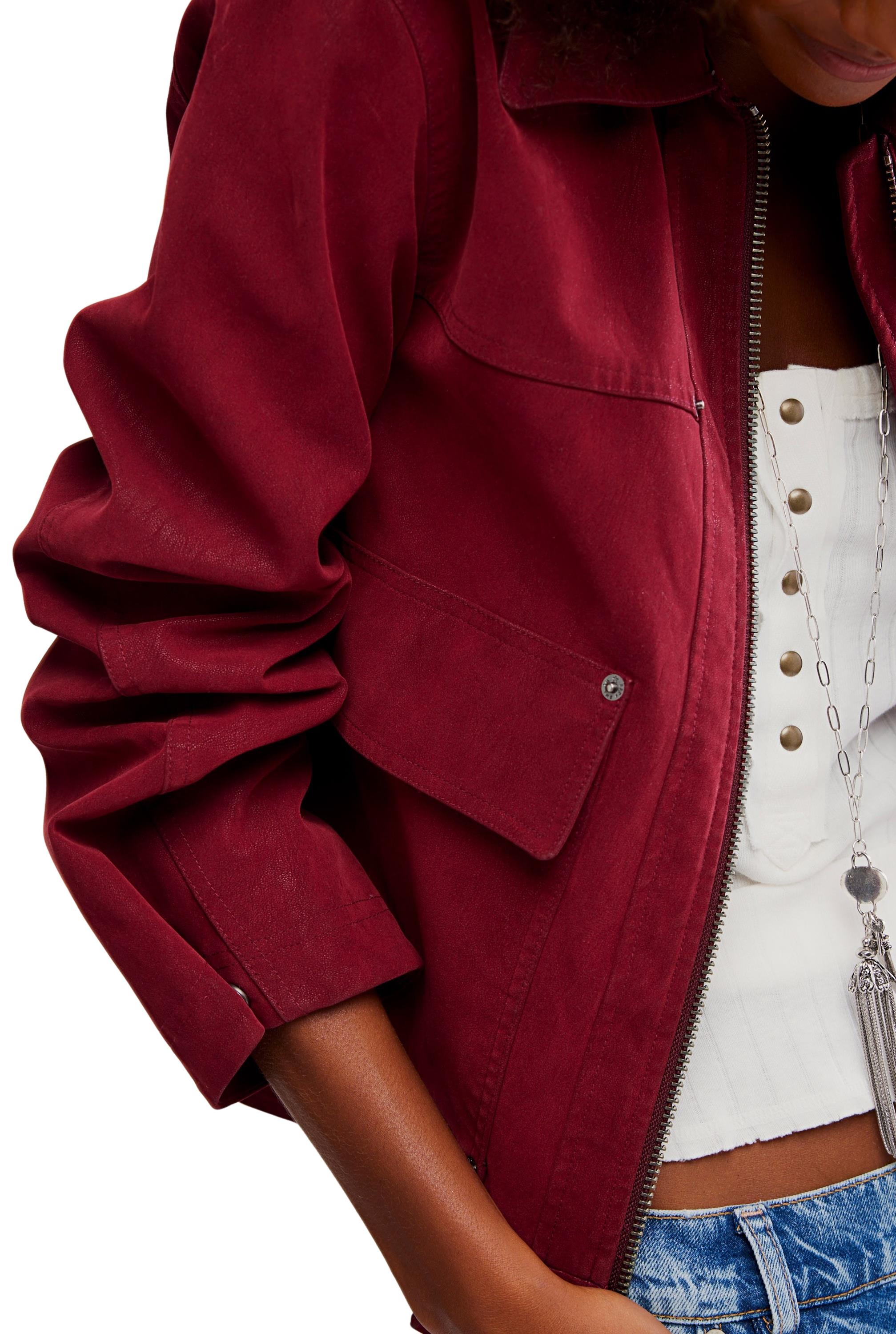 Blair Vegan Suede Jacket