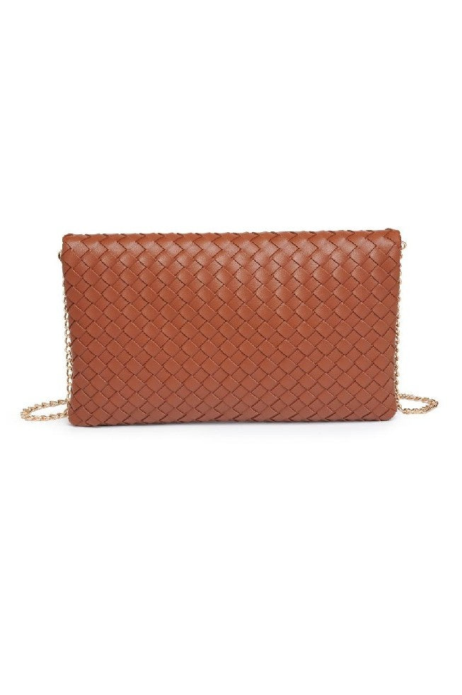 Grace Clutch With Gold Chain