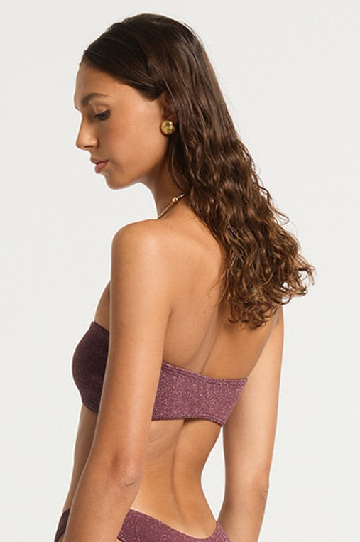 Amarena Lurex Micro Blake Bandeau