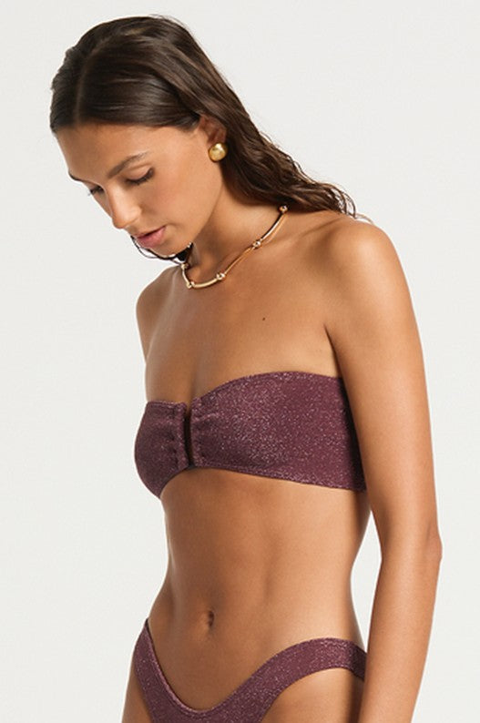 Amarena Lurex Micro Blake Bandeau