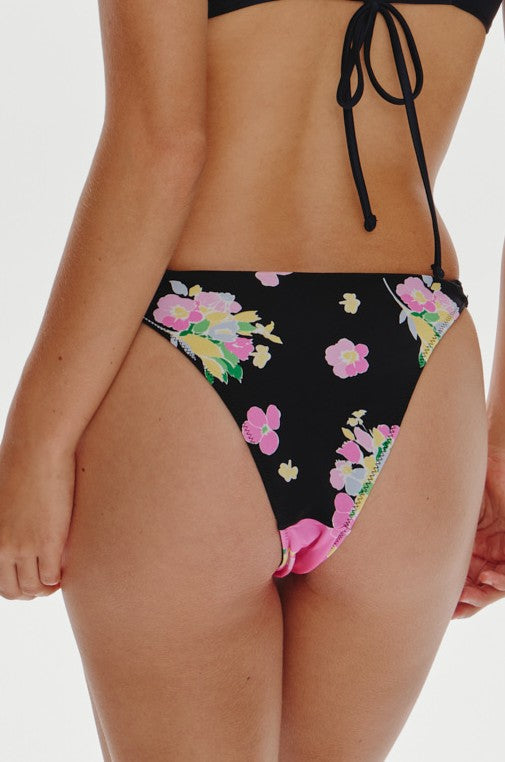 Midnight Blossom Amore Satin Bottom