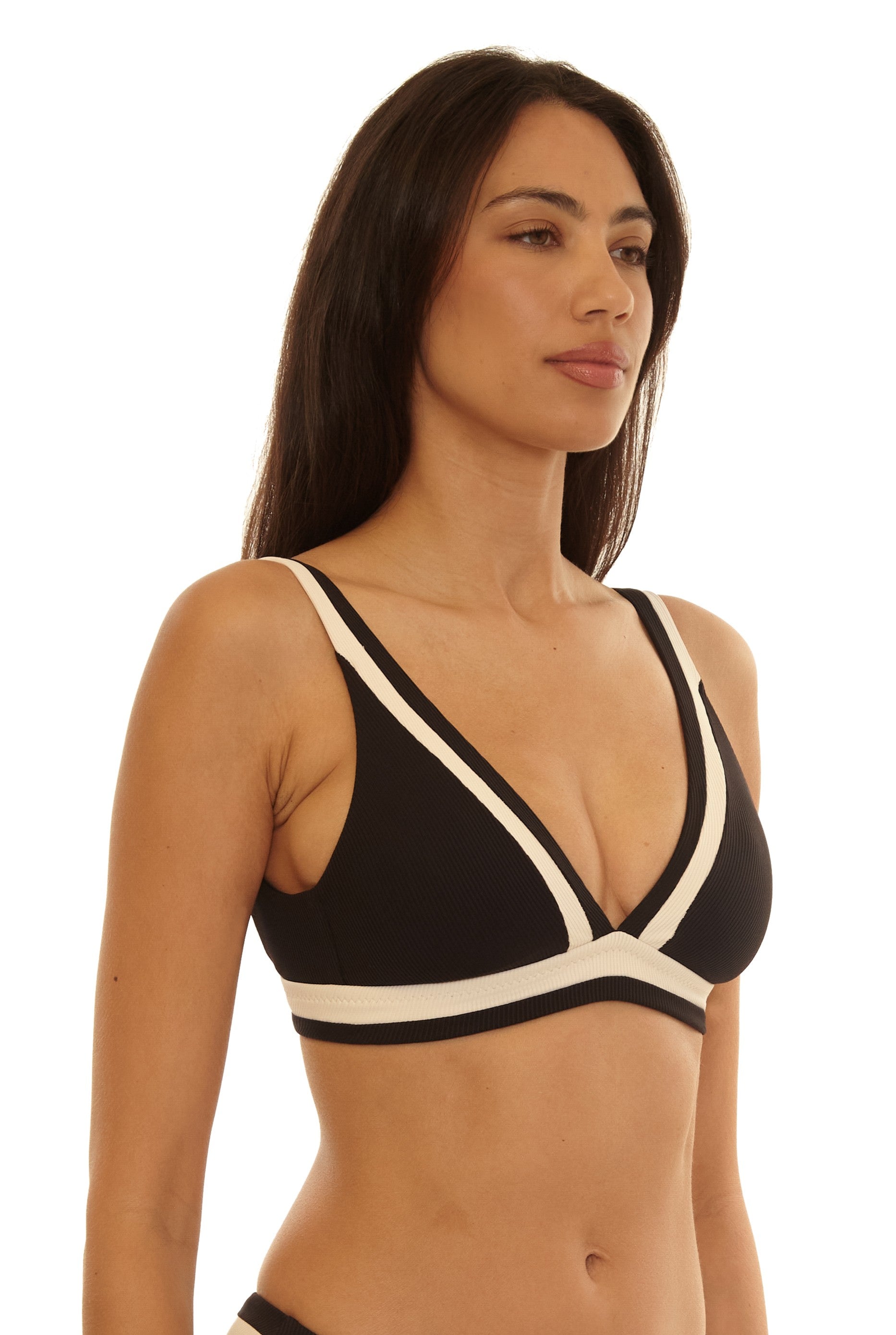 Coast Line Plunge Top