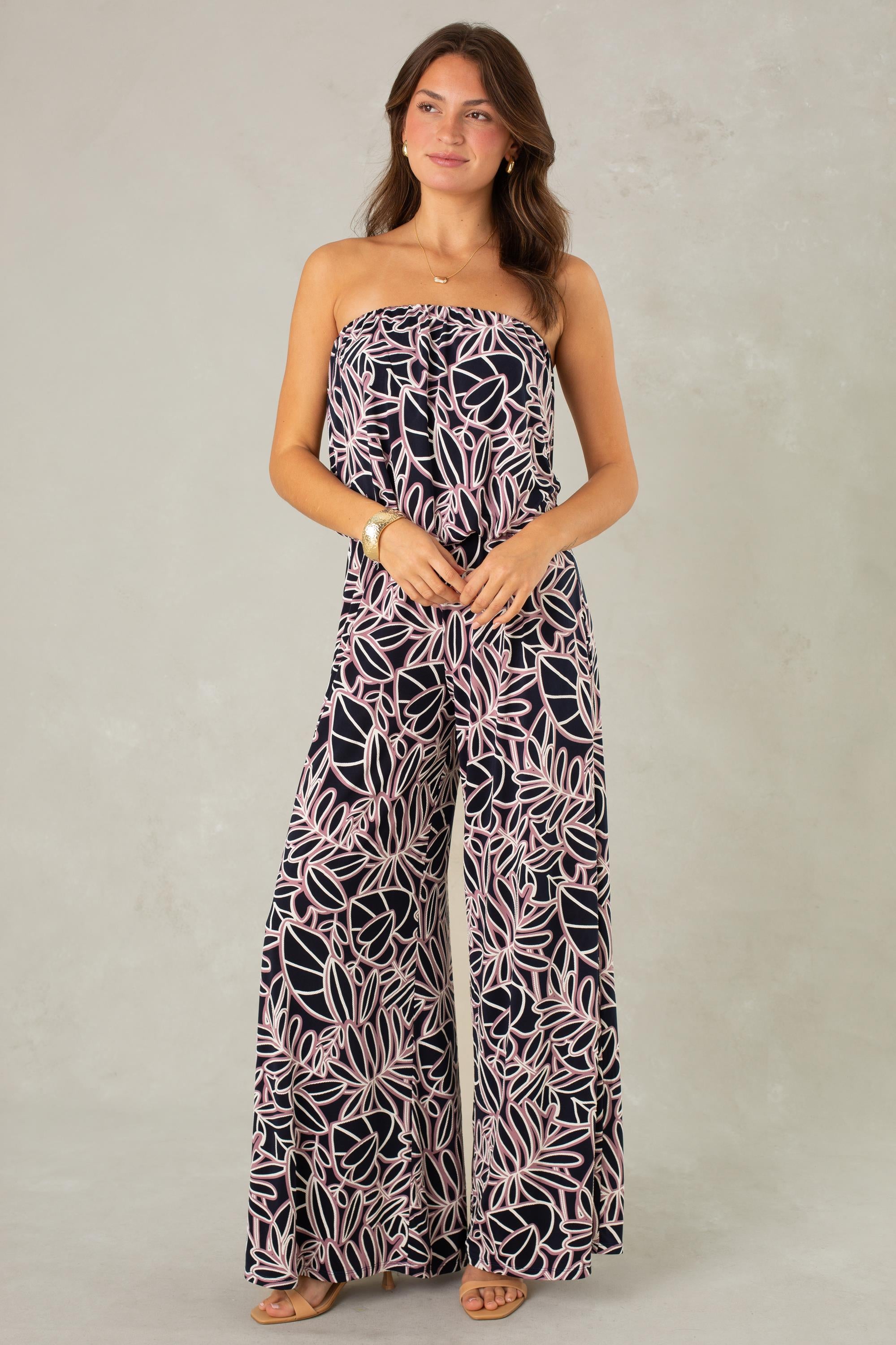 Ari Strapless Easy Jumpsuit