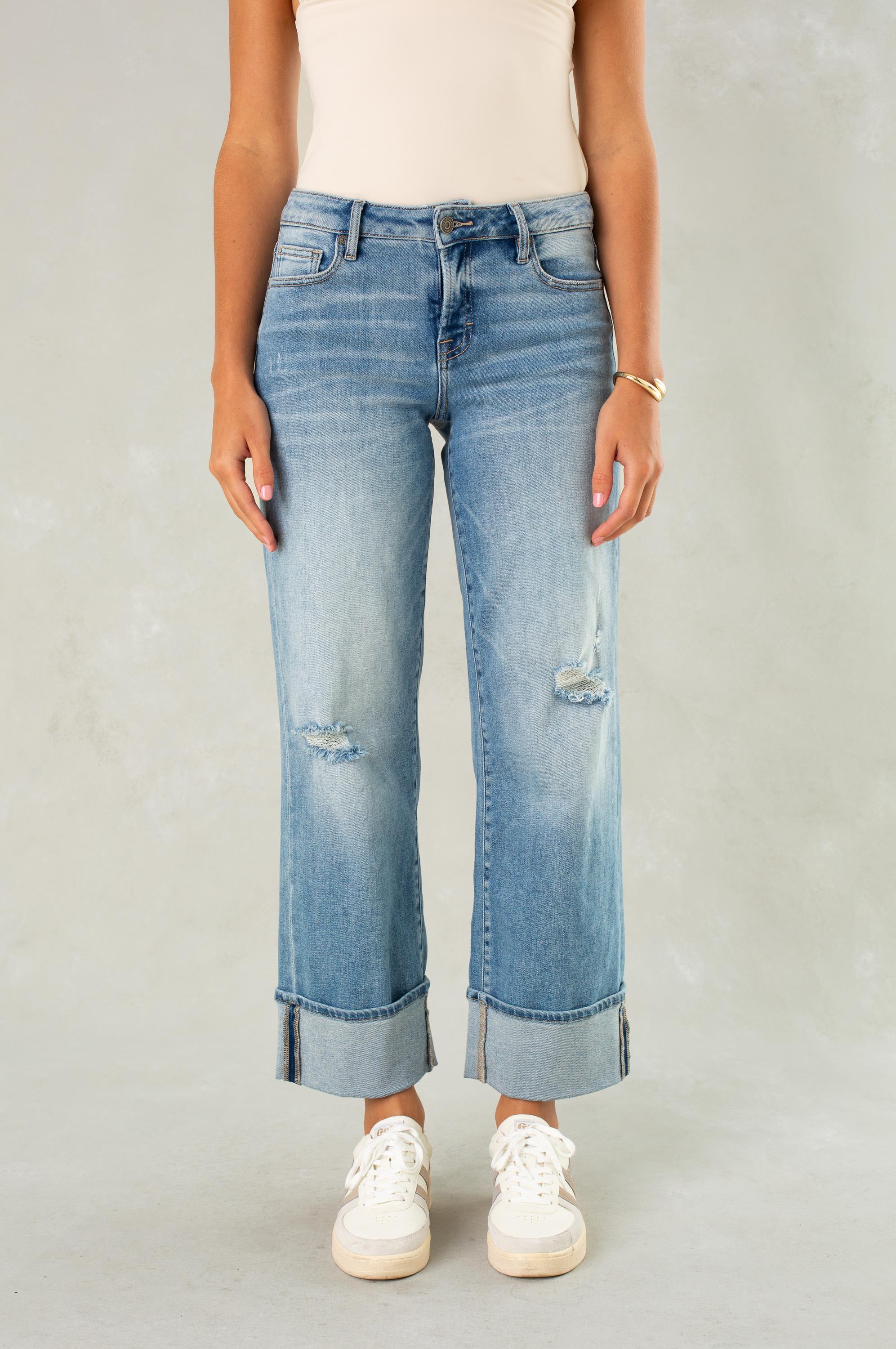 The Logan Cuffed Denim