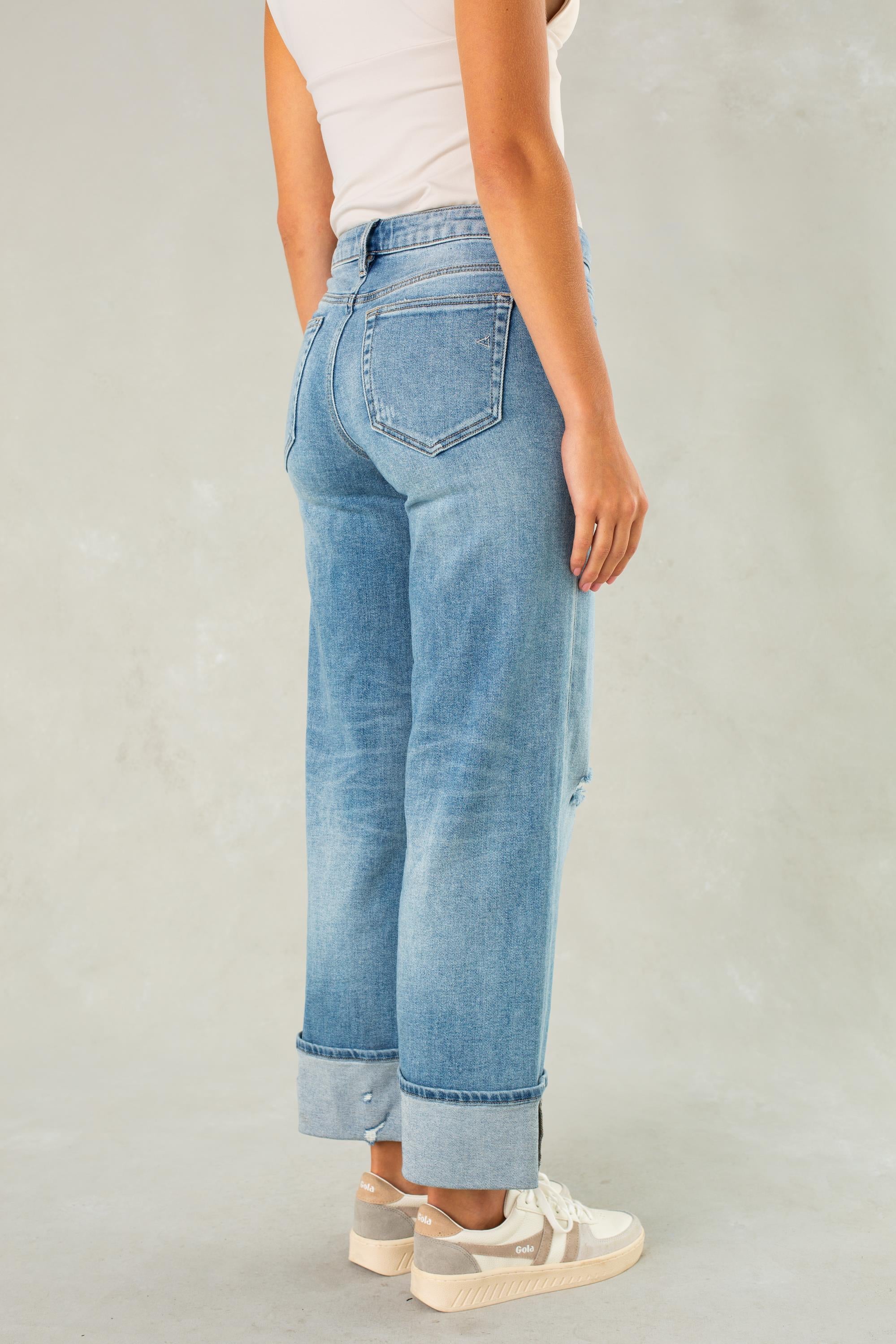 The Logan Cuffed Denim