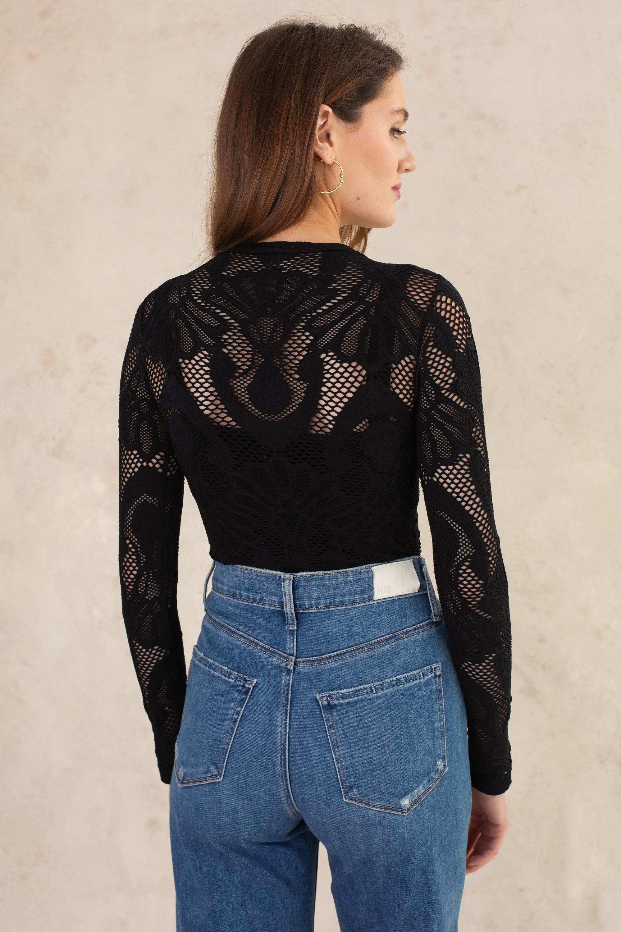 Mel Mesh Seamless Long Sleeve