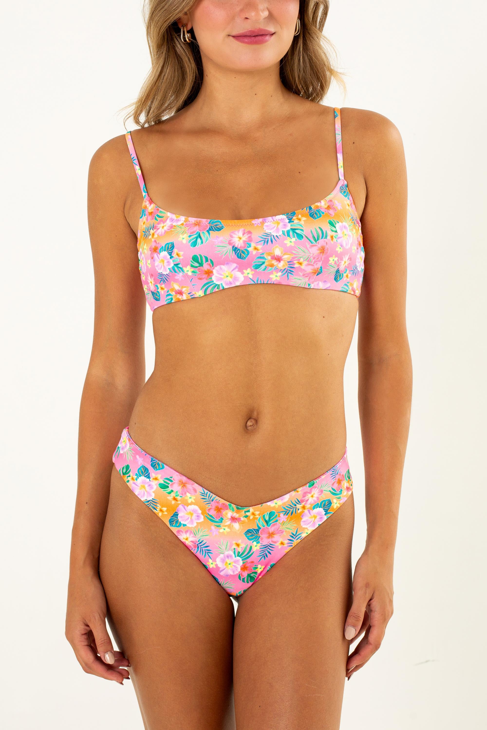Summer Glow Cheeky V Bikini Bottom