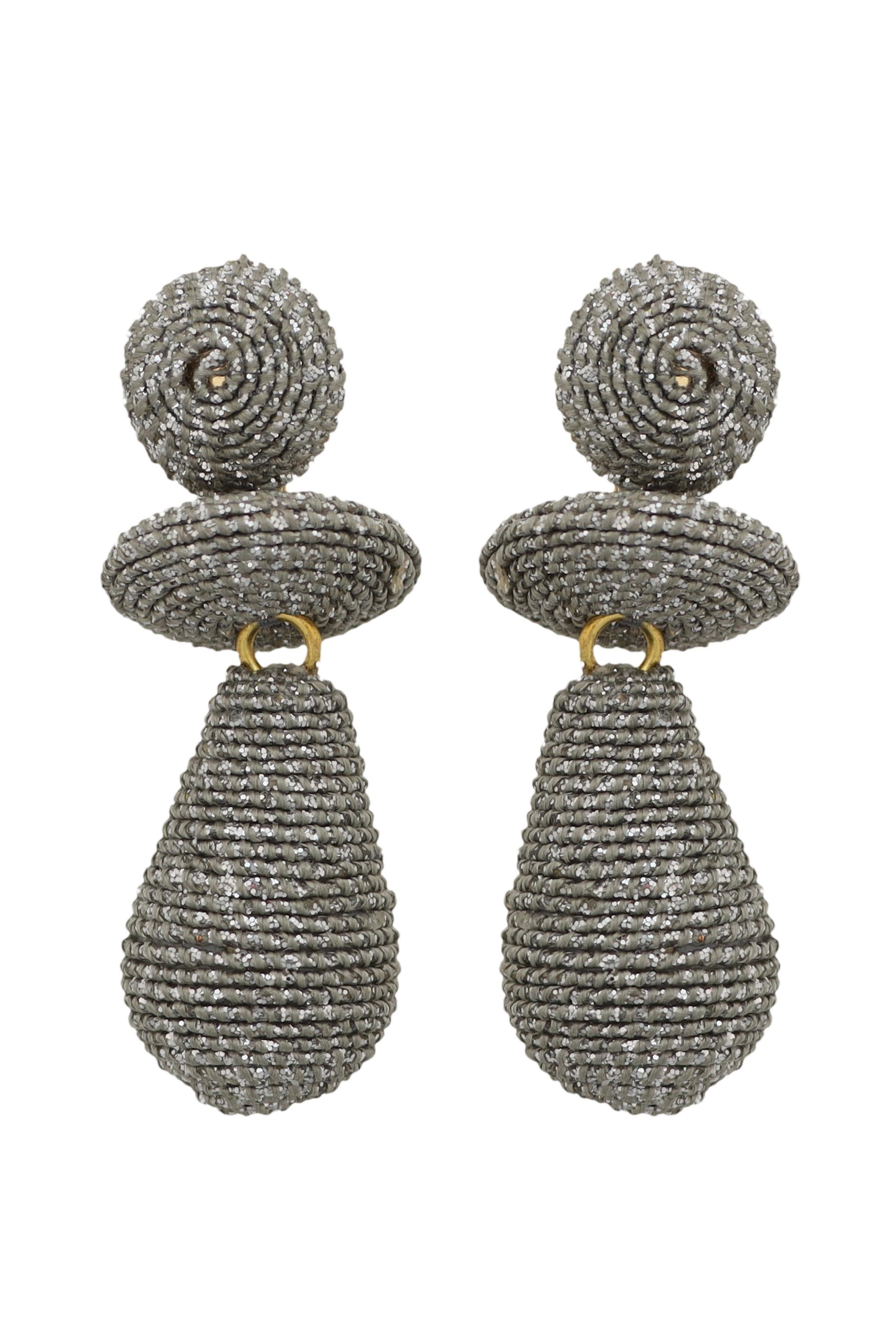 Teardrop Silver Earring