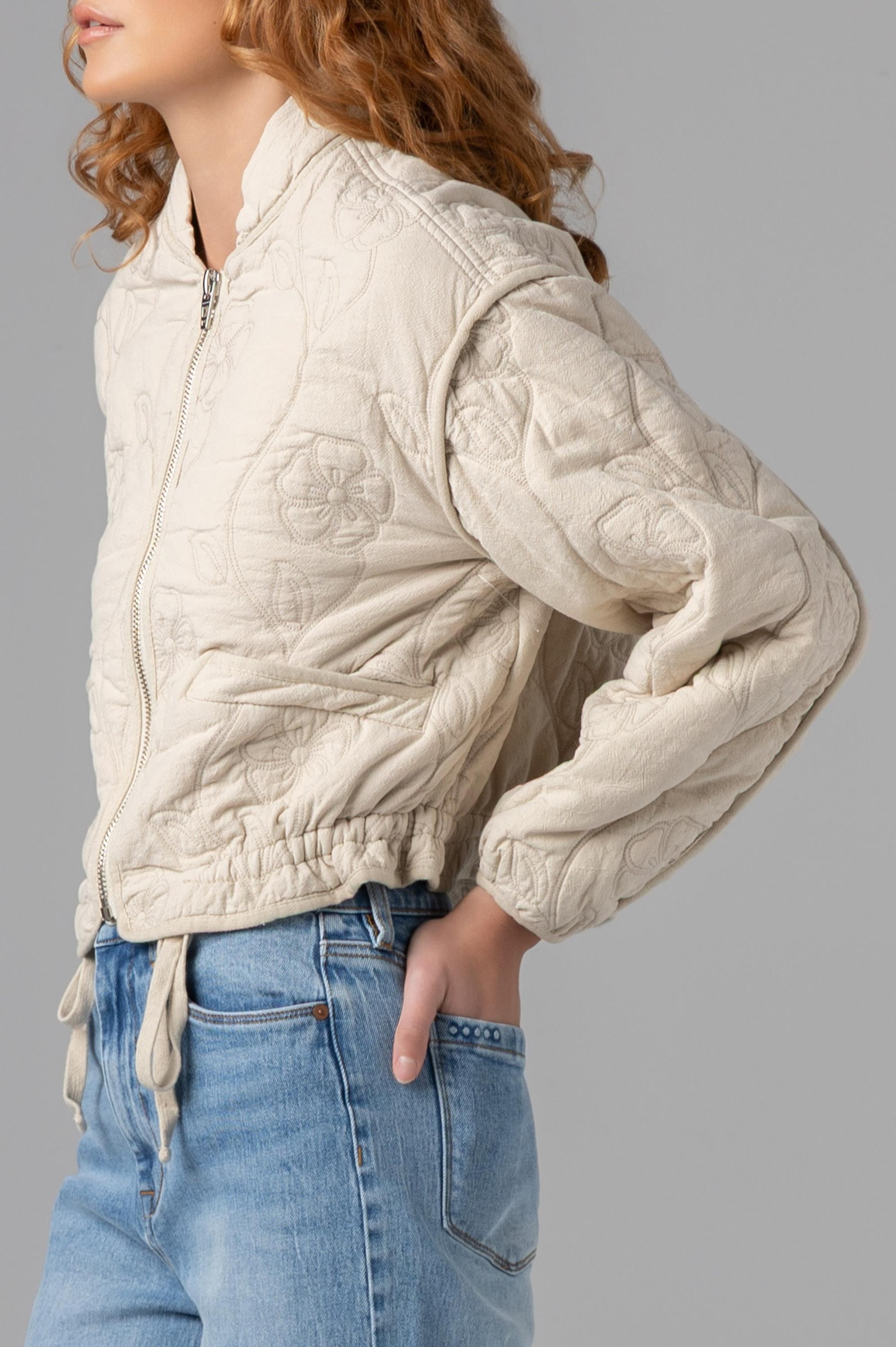 Vanilla Ice Quilted Jacket