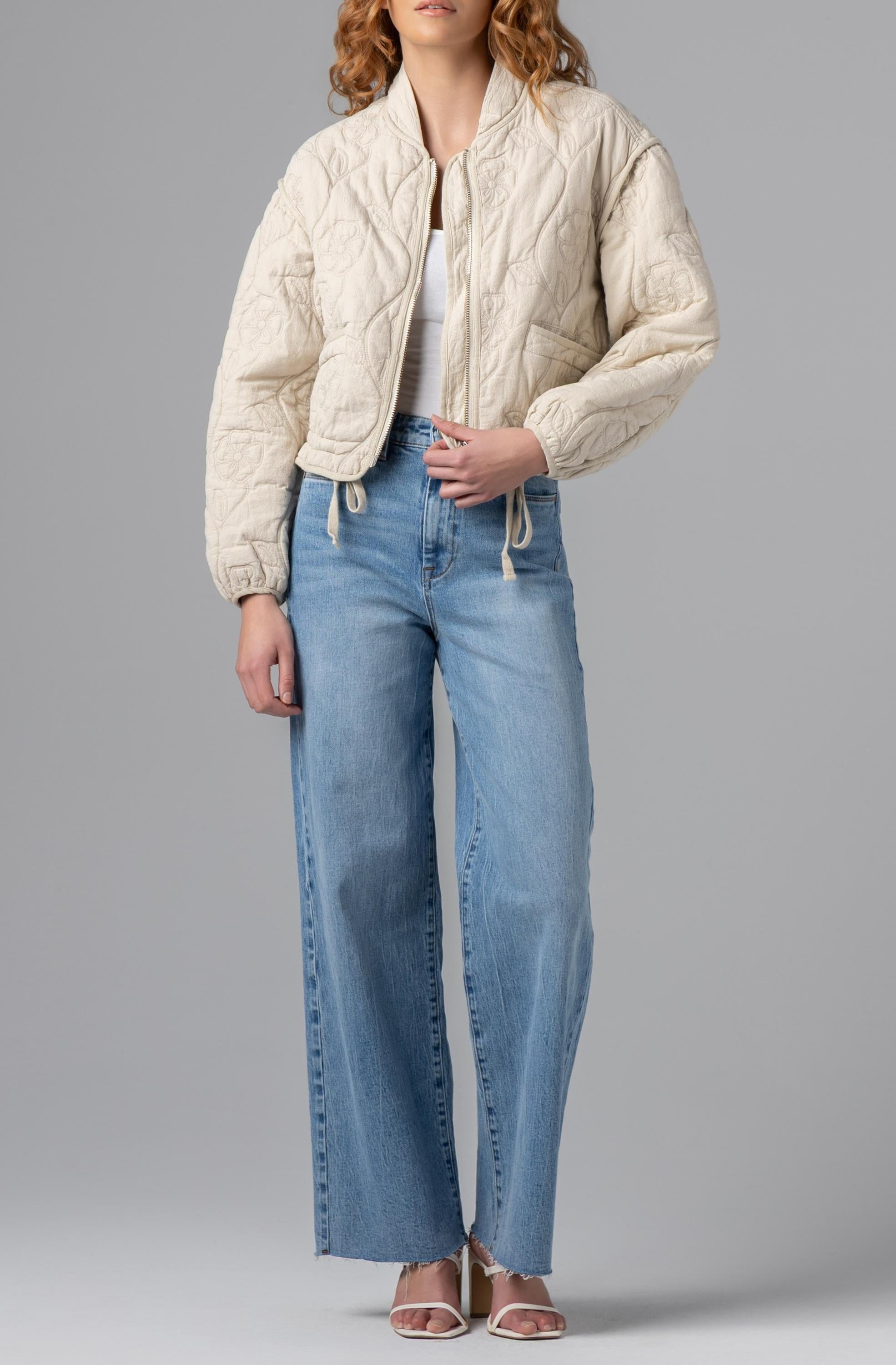 Vanilla Ice Quilted Jacket