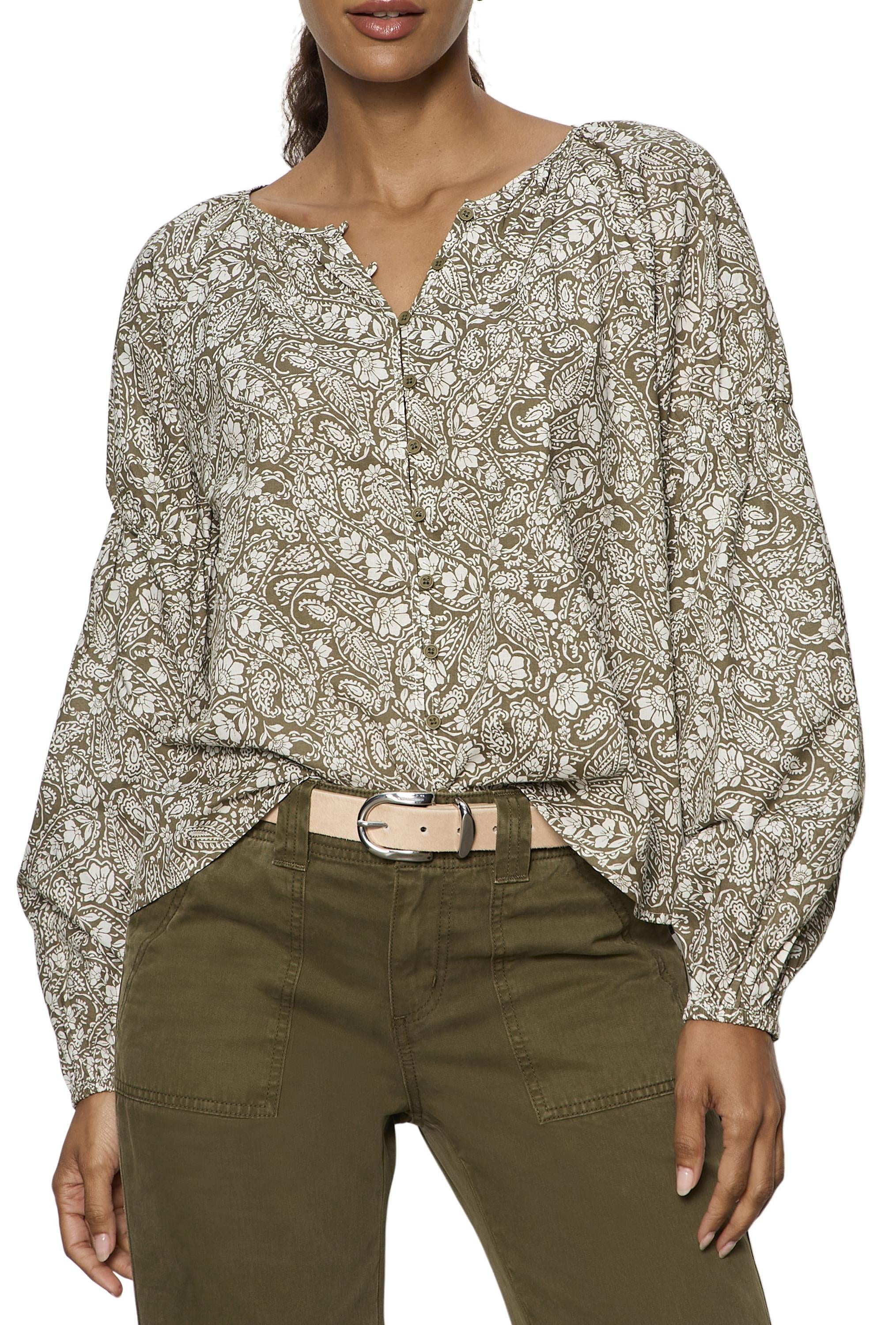 Feeling Best Button Blouse