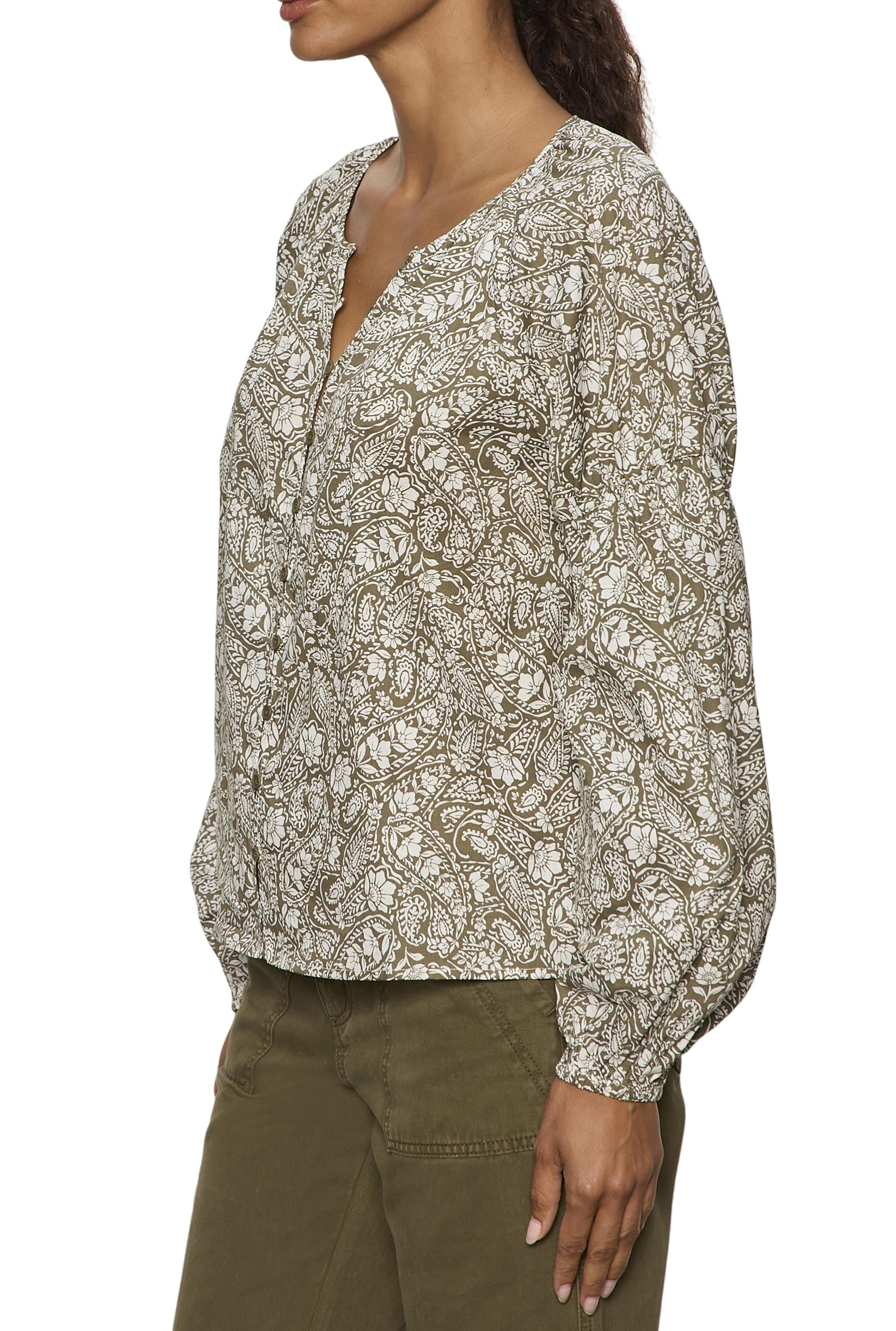 Feeling Best Button Blouse