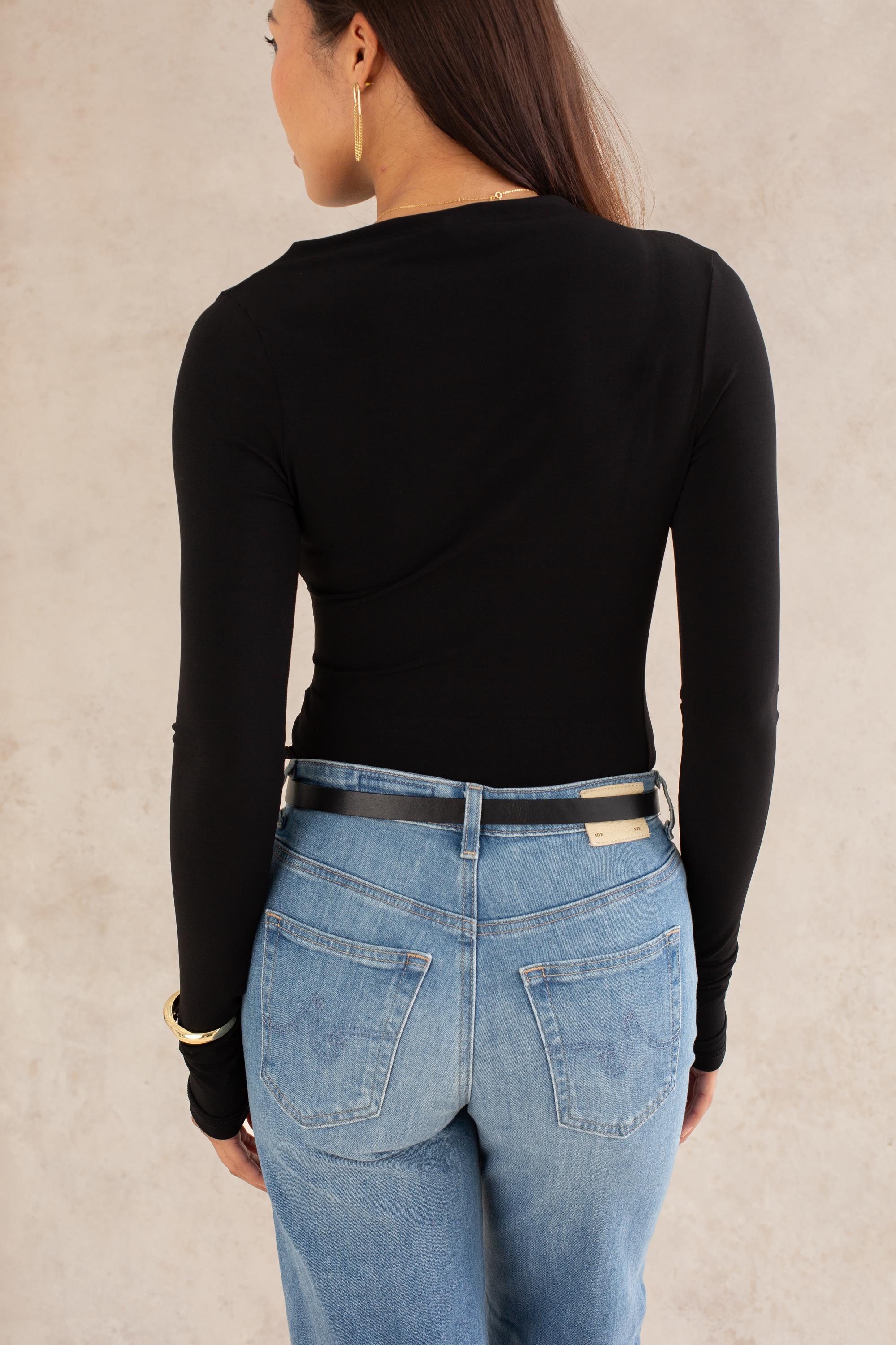 Lila Long Sleeve Gathered Shoulder