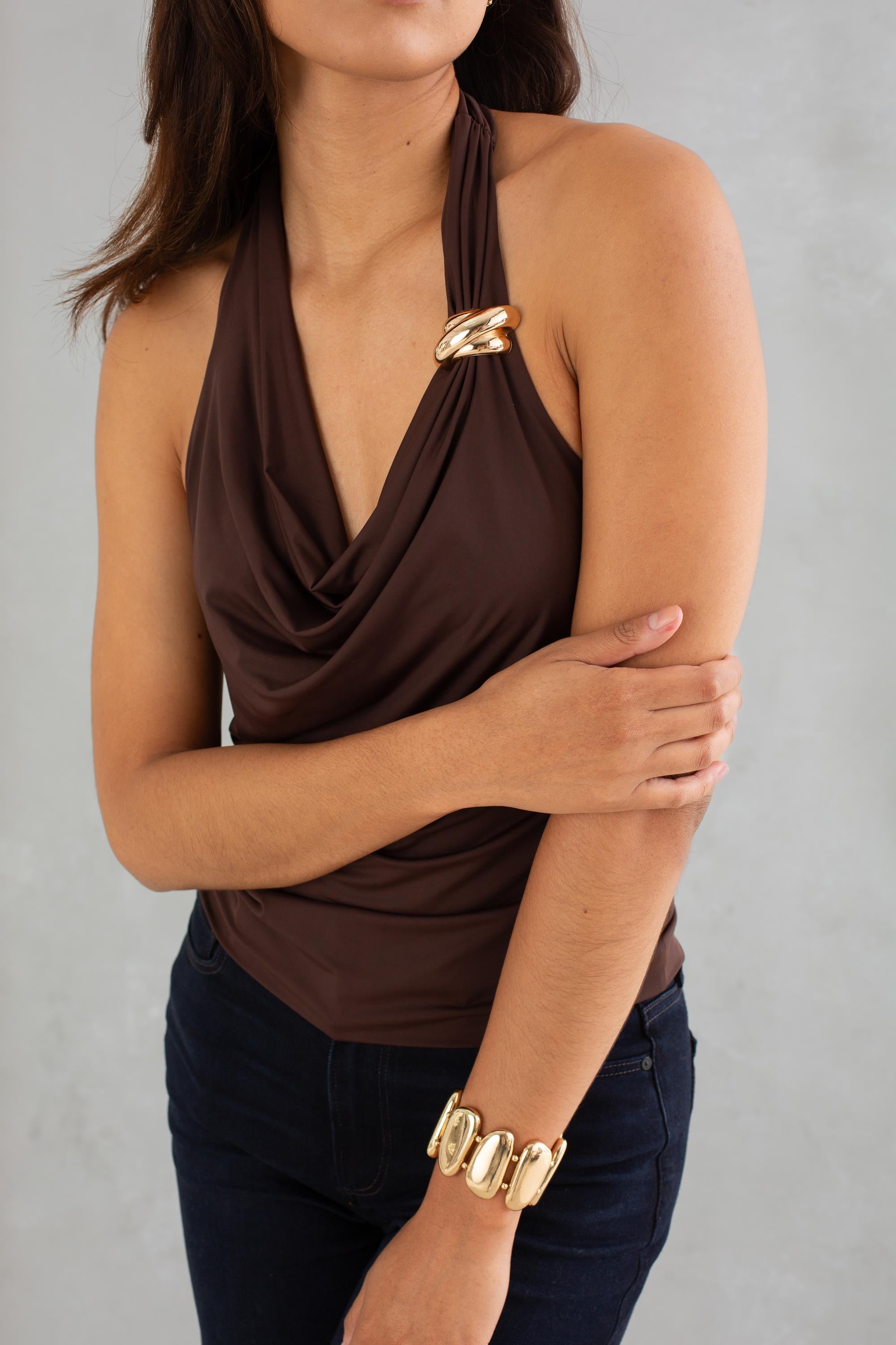 Hadley Halter Hardware Top