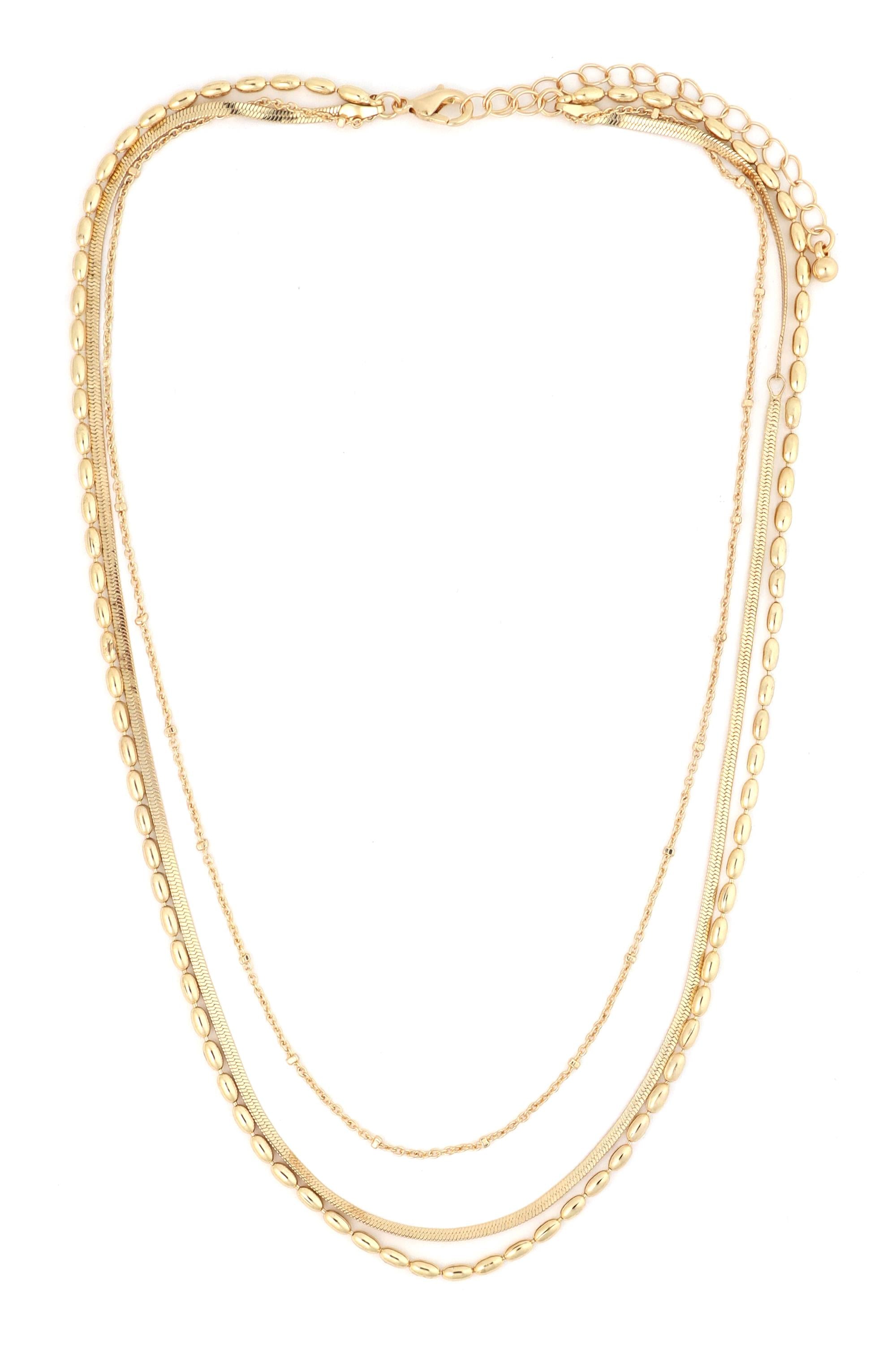 15 16 17 Layered Necklace