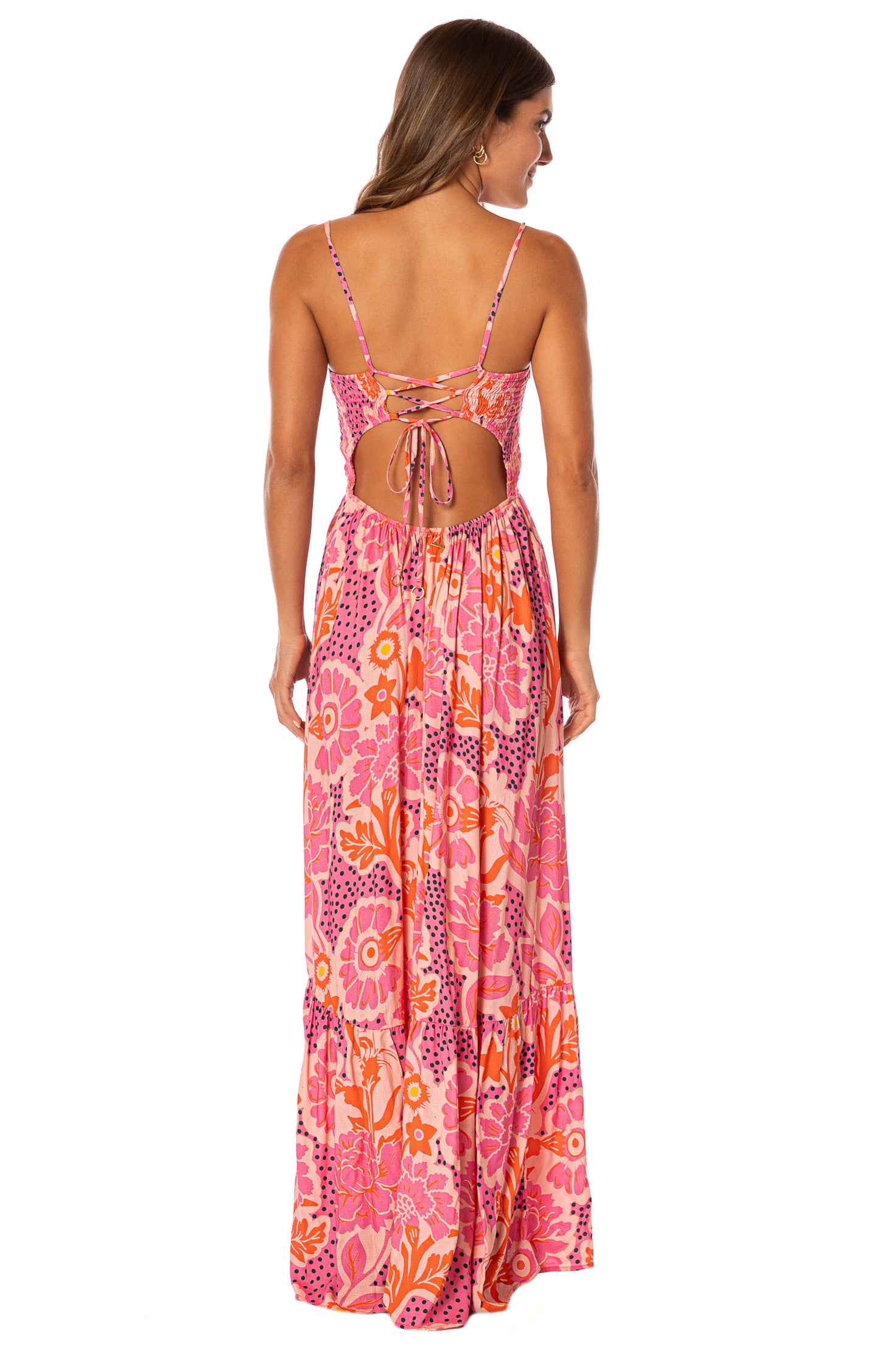 Blush Floral Lavinia Dress