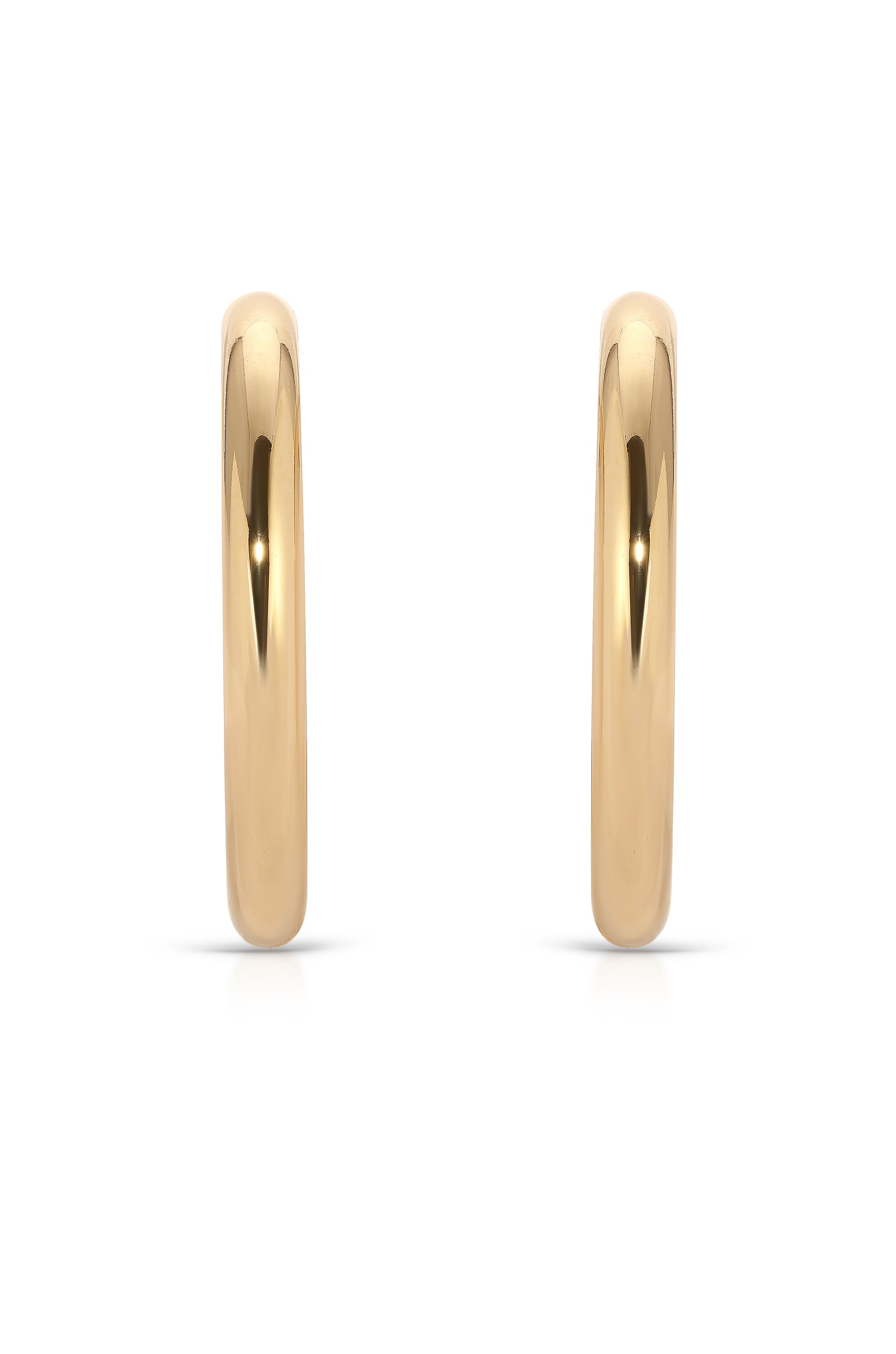 Large Thick Classic Hoops