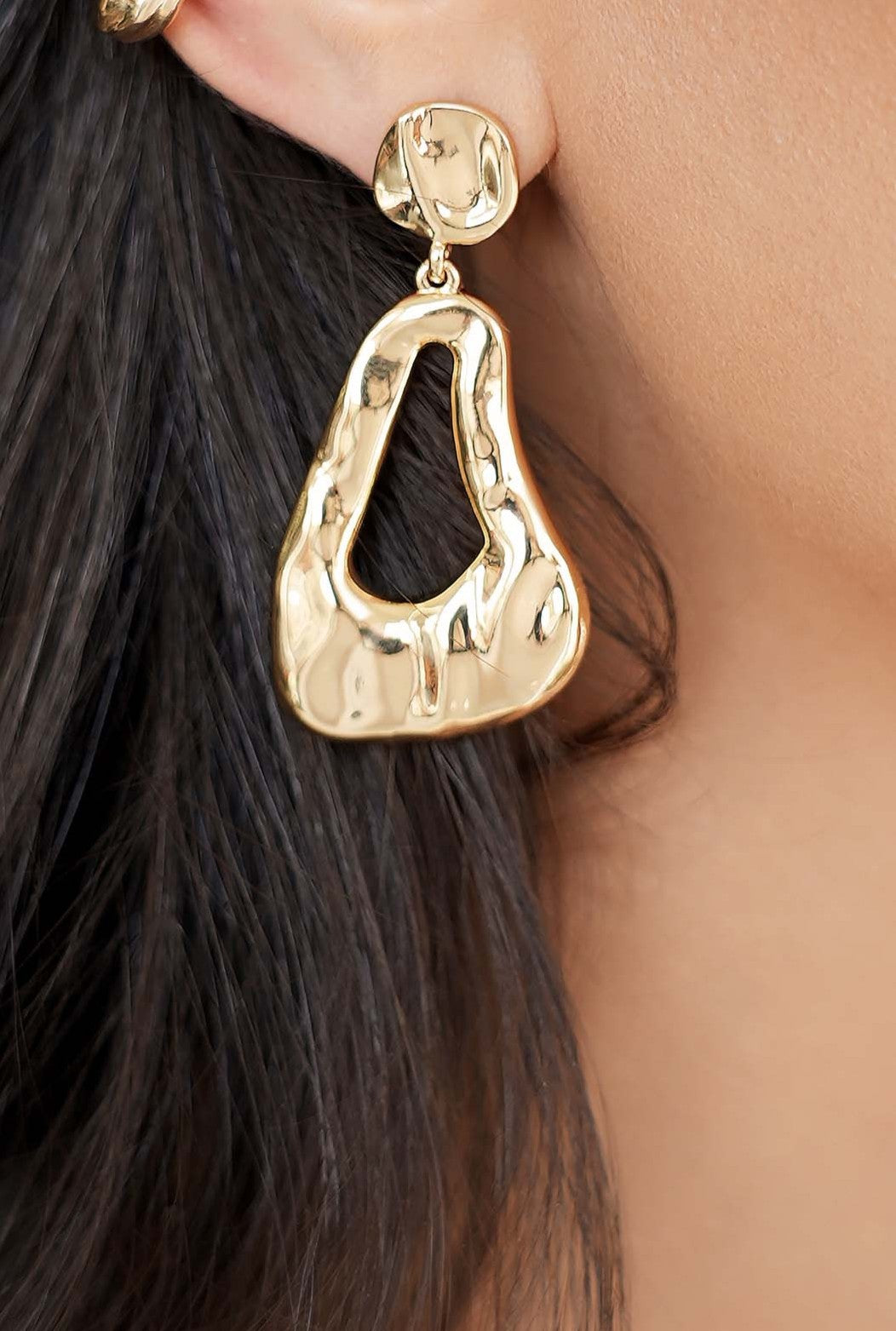 Molten Drop Earrings