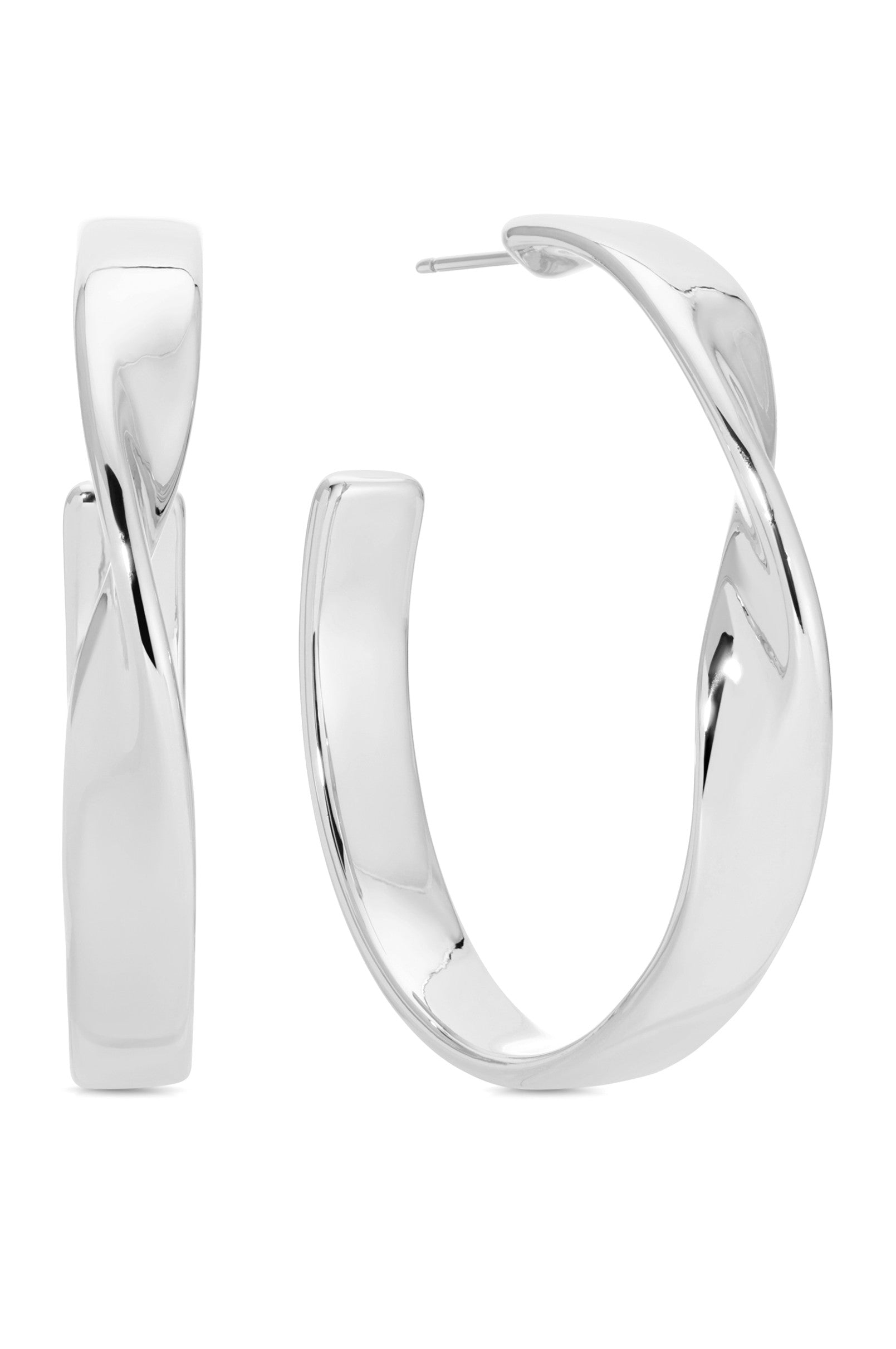 Heirloom Twist Medium Hoops