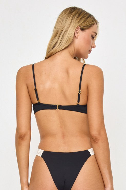 Black/Cream Peyton Top