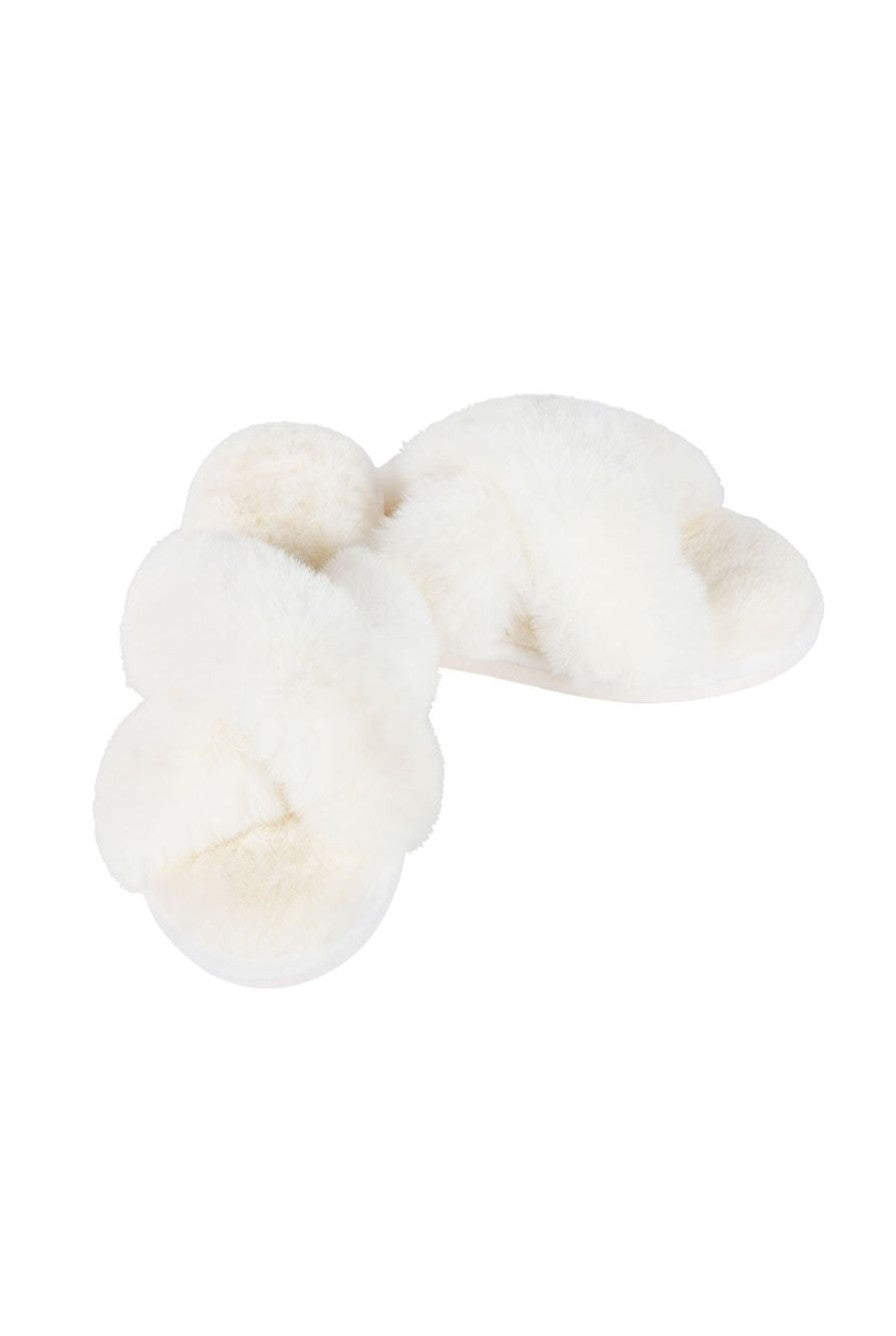 Beverly Fur Plush Slipper
