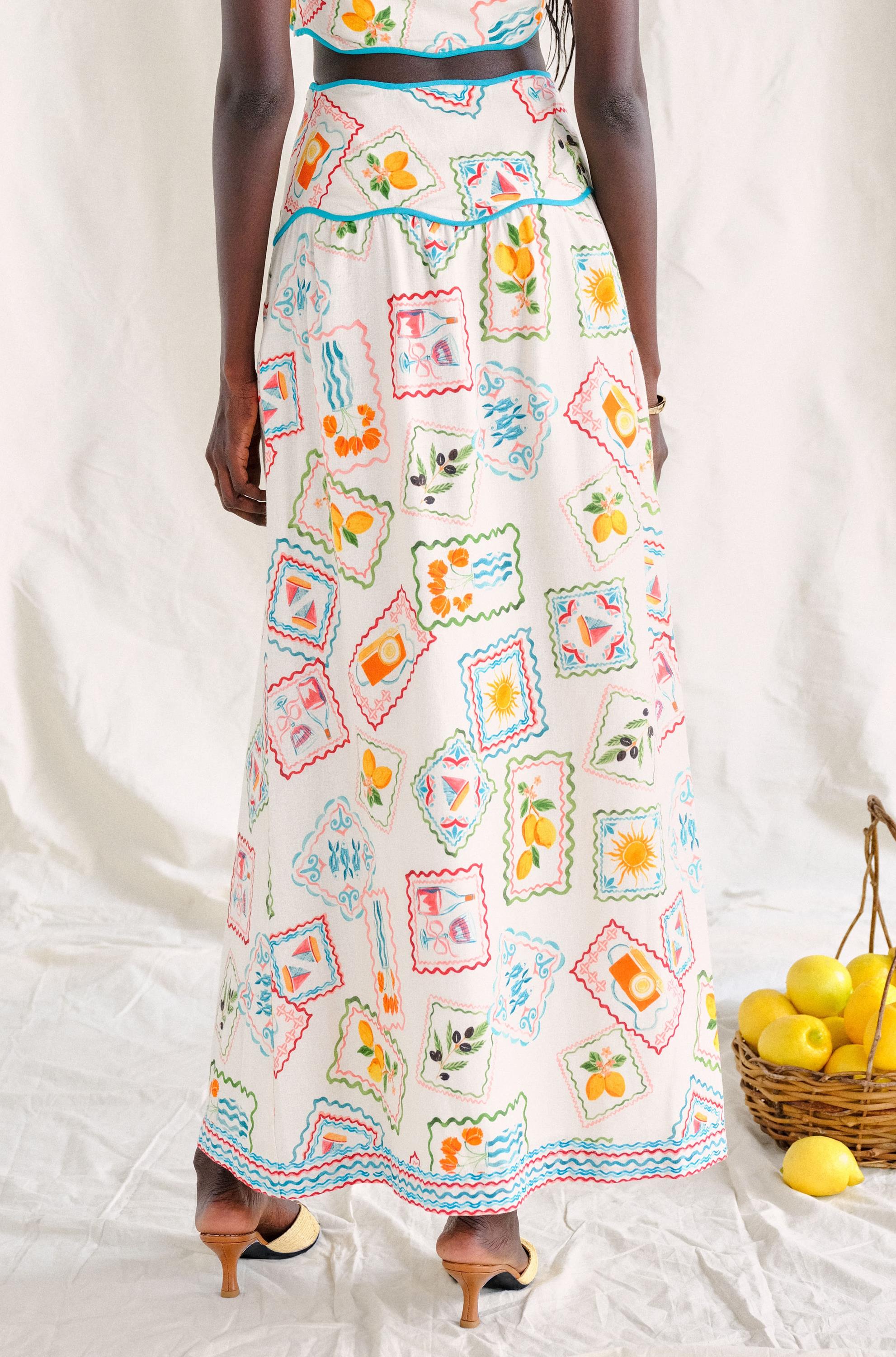 Tashi Floral Set Skirt