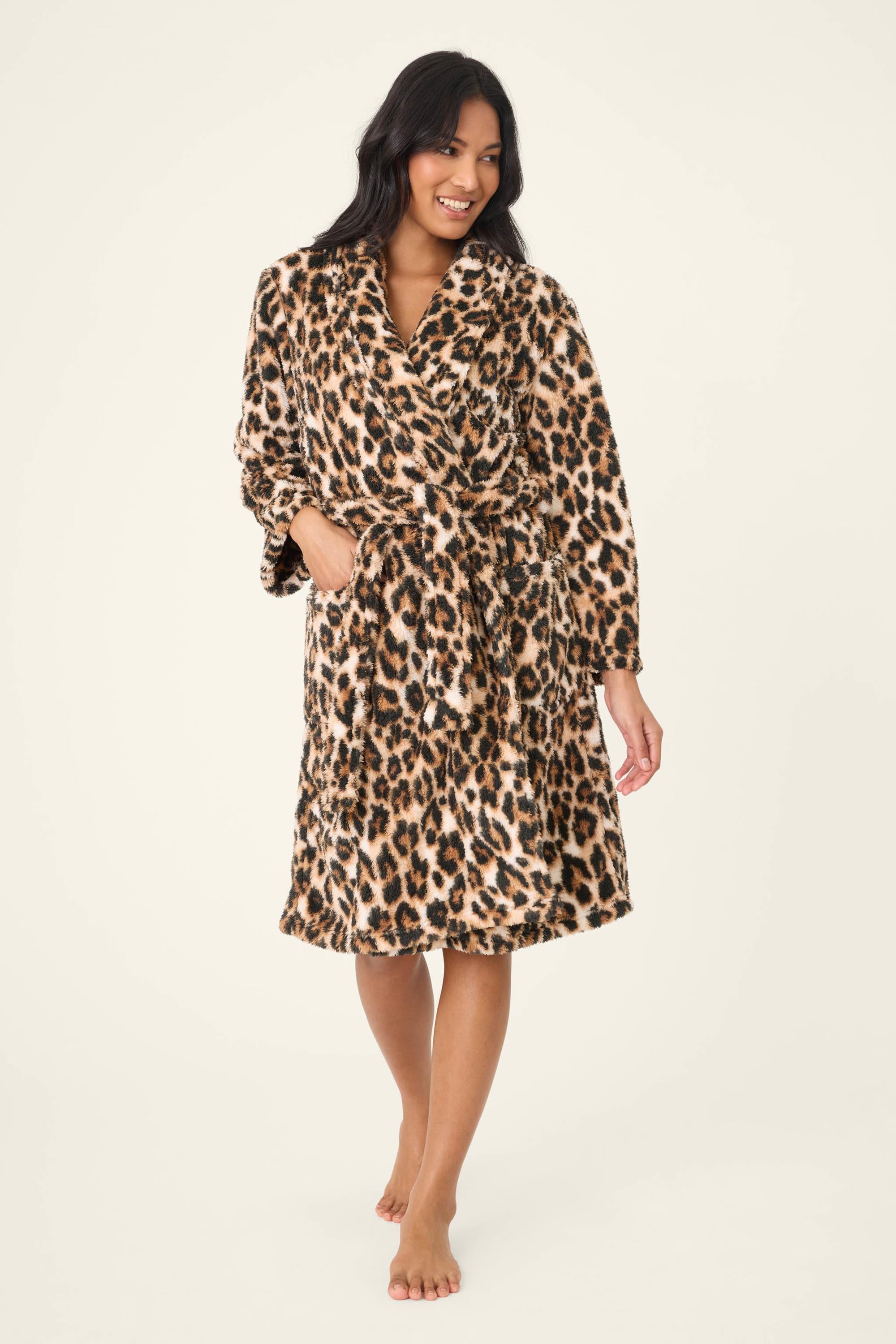 Cozy Cheetah Robe