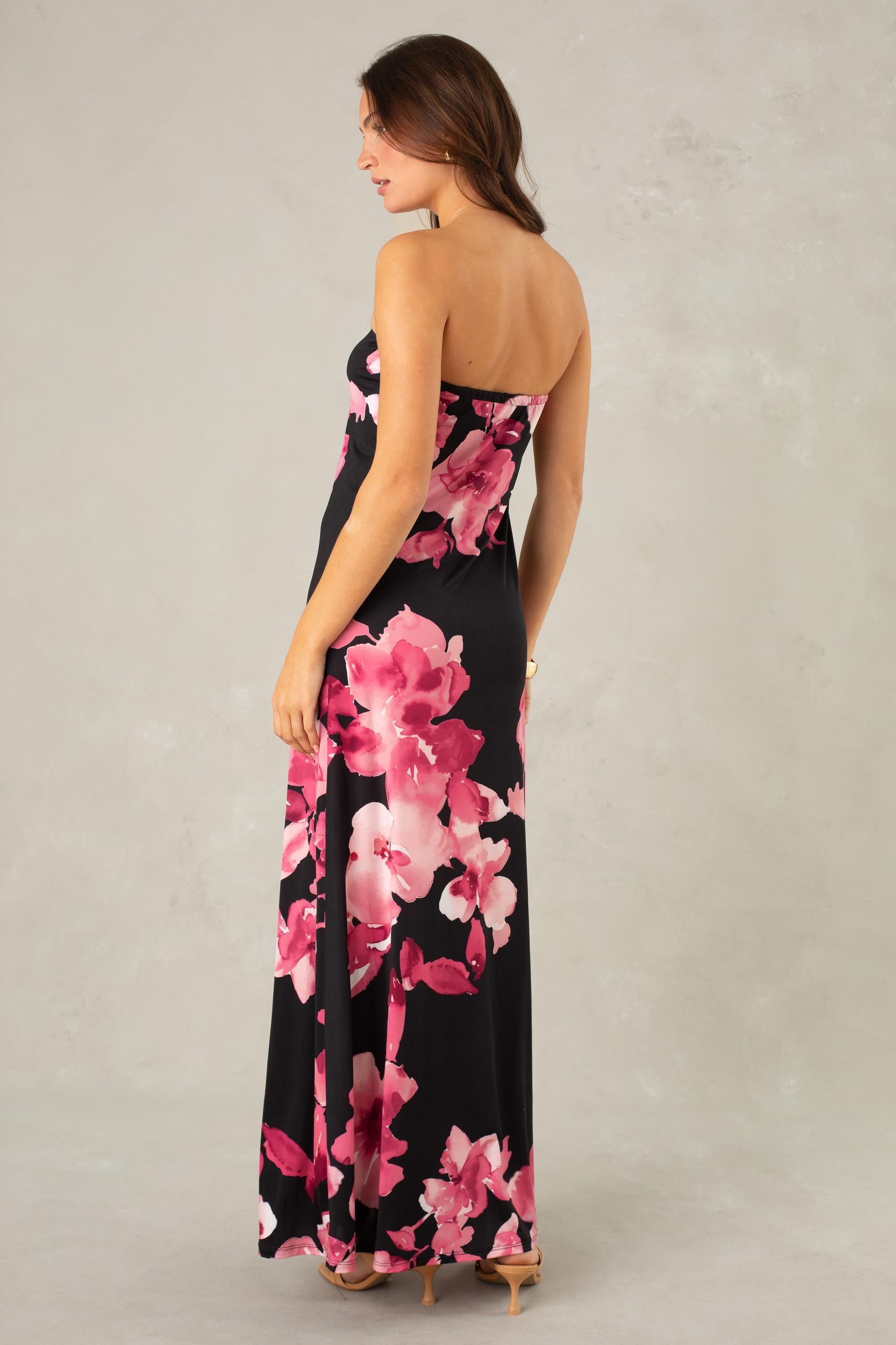 Flora Tube Maxi Dress