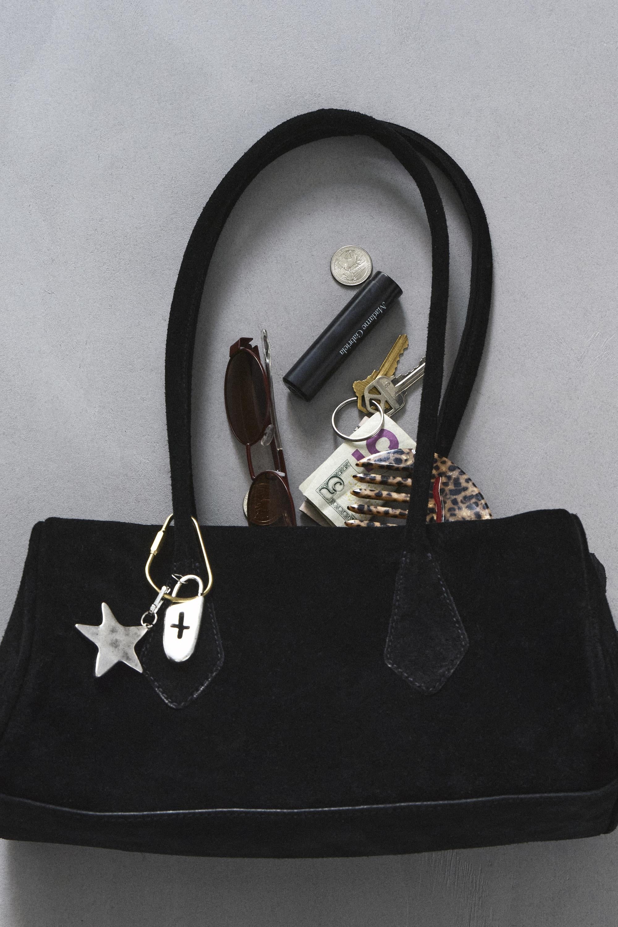 Sierra Suede Shoulder Bag