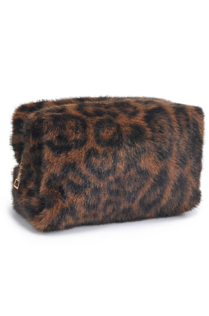 Leopard Luxe Cosmetic Pouch