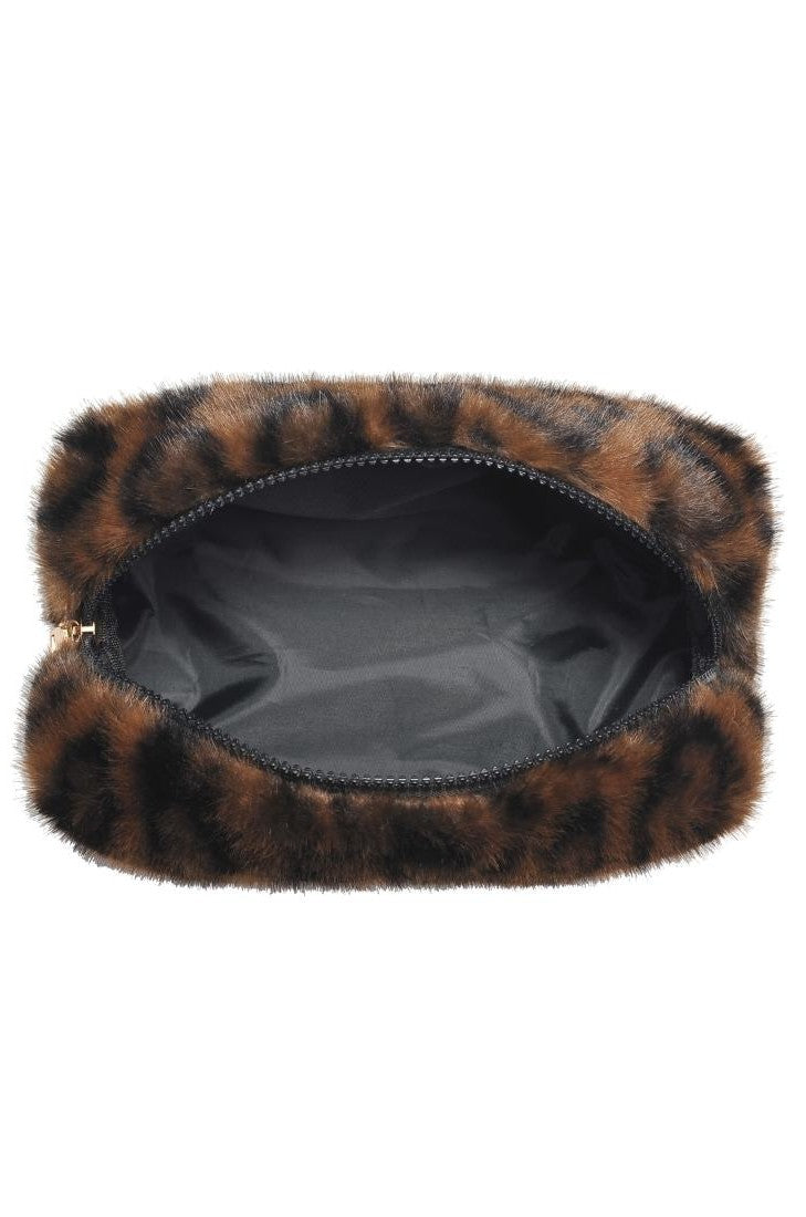 Leopard Luxe Cosmetic Pouch