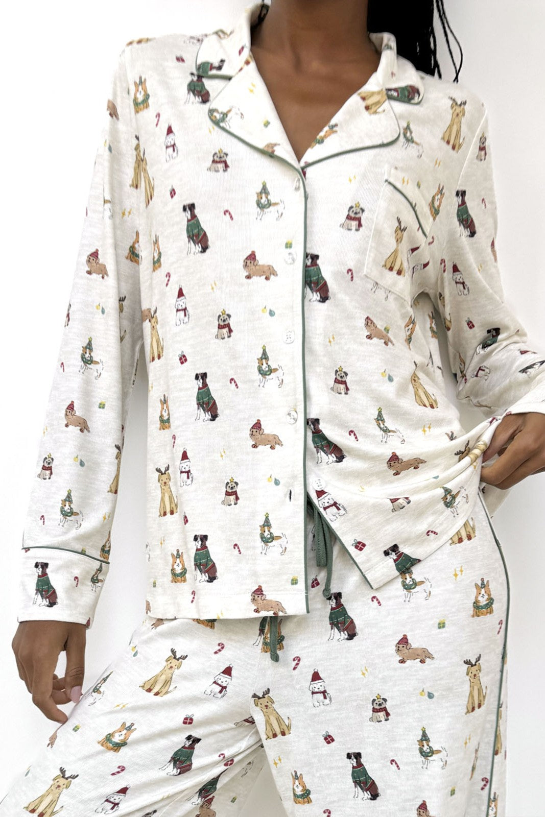 Flora Pillow Soft Pj Set