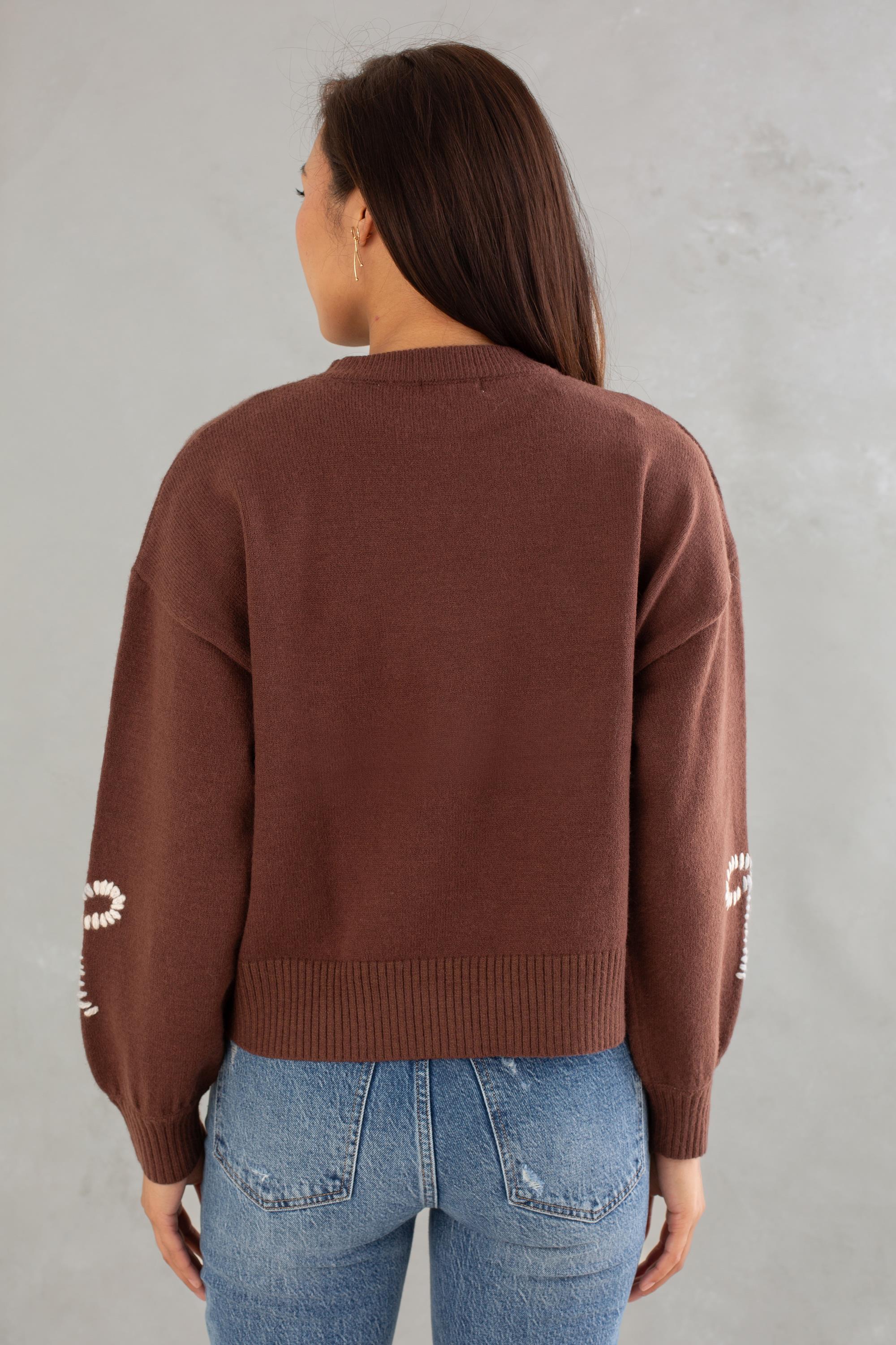 Ribbon Stitch Sweater