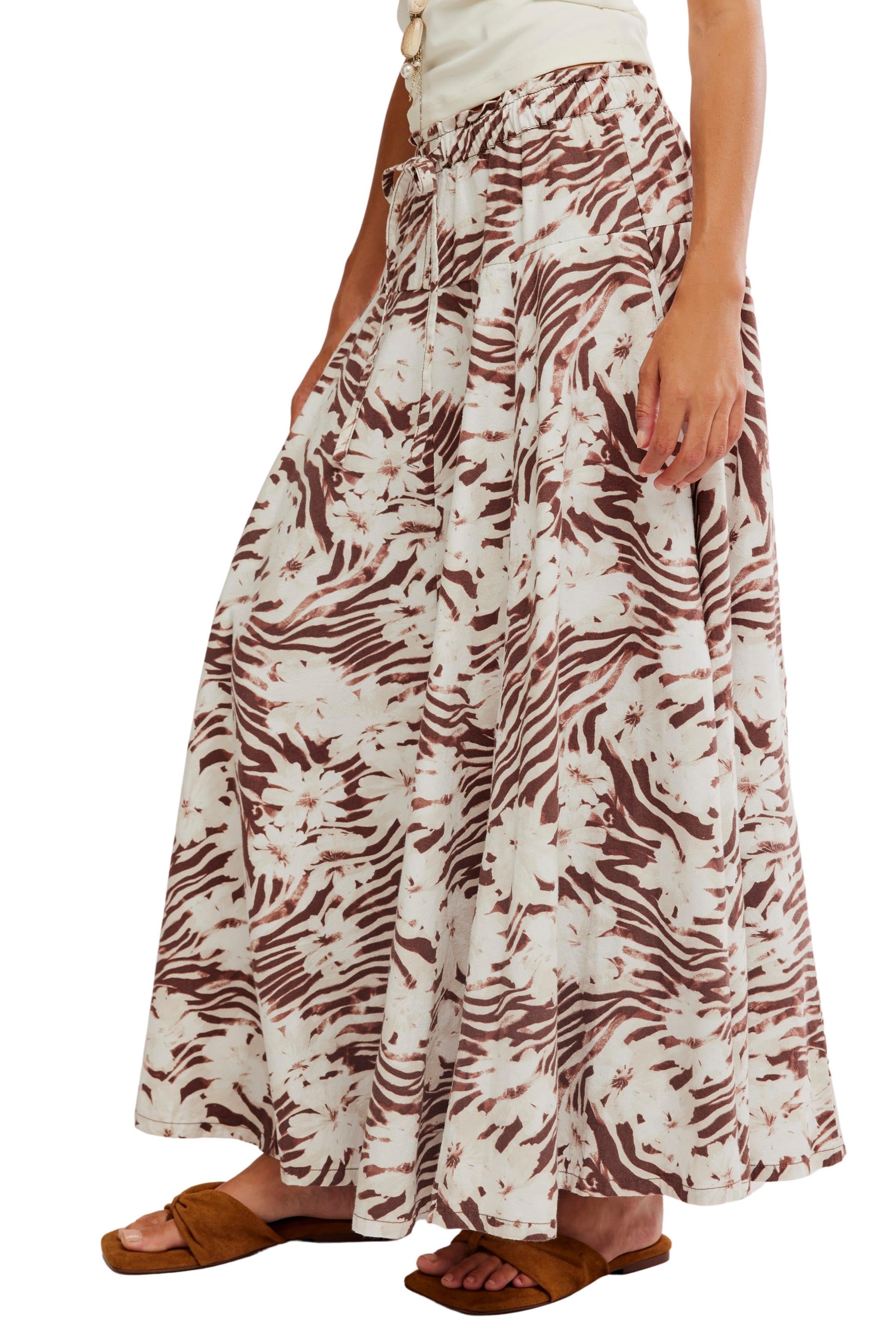 Zephyr Bustle Convertible Maxi Skirt